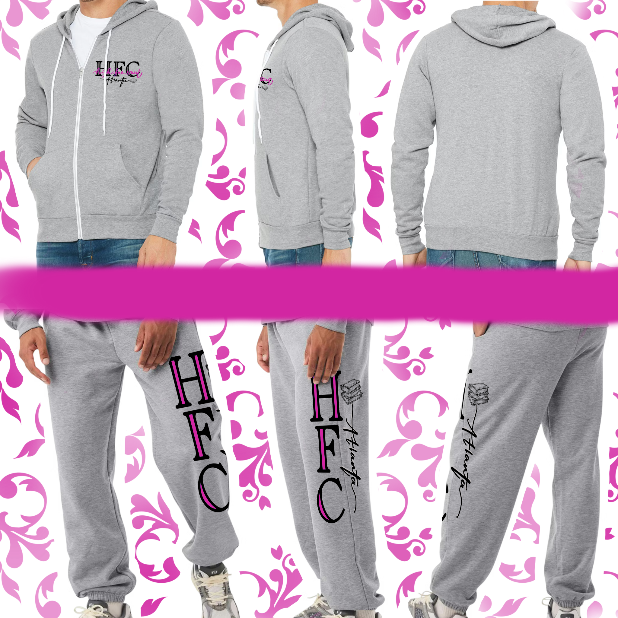 Simplistic HFC: 2pc Sweat Set (Bella+Canvas)