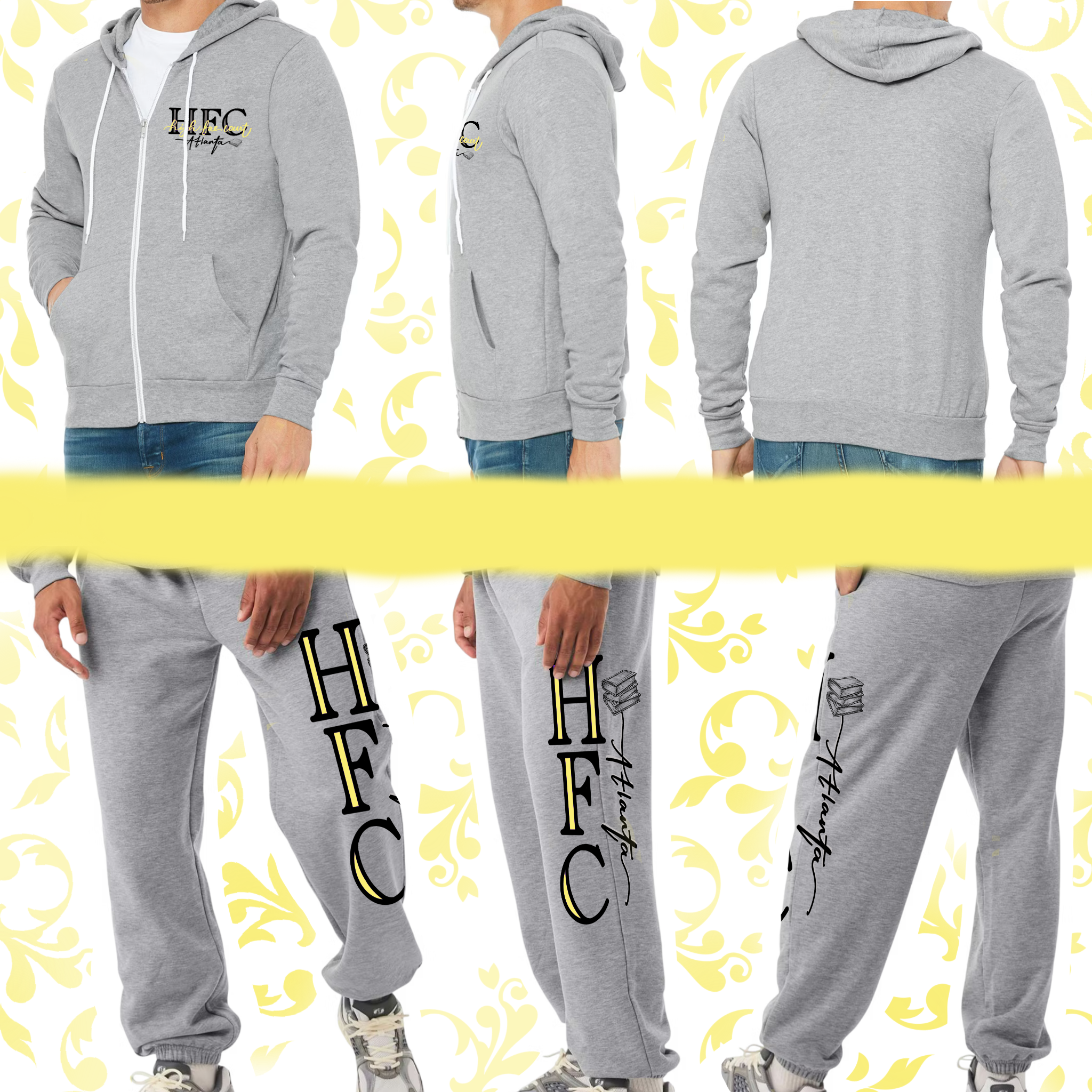 Simplistic HFC: 2pc Sweat Set (Bella+Canvas)
