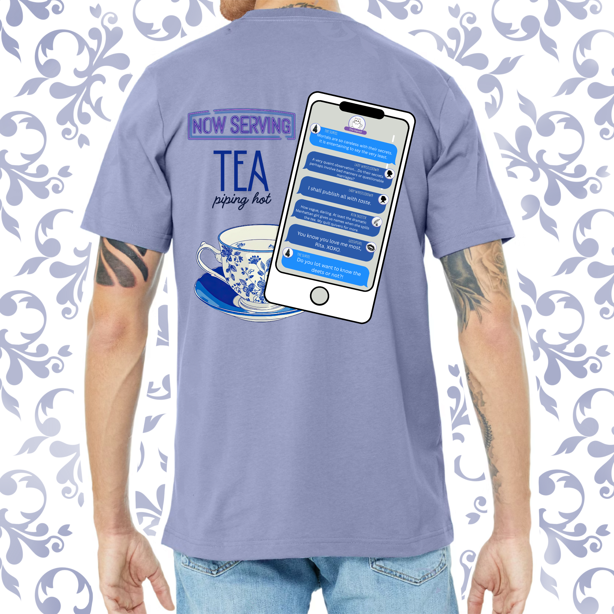 Tea Time: Adult TShirt (Bella+Canvas)