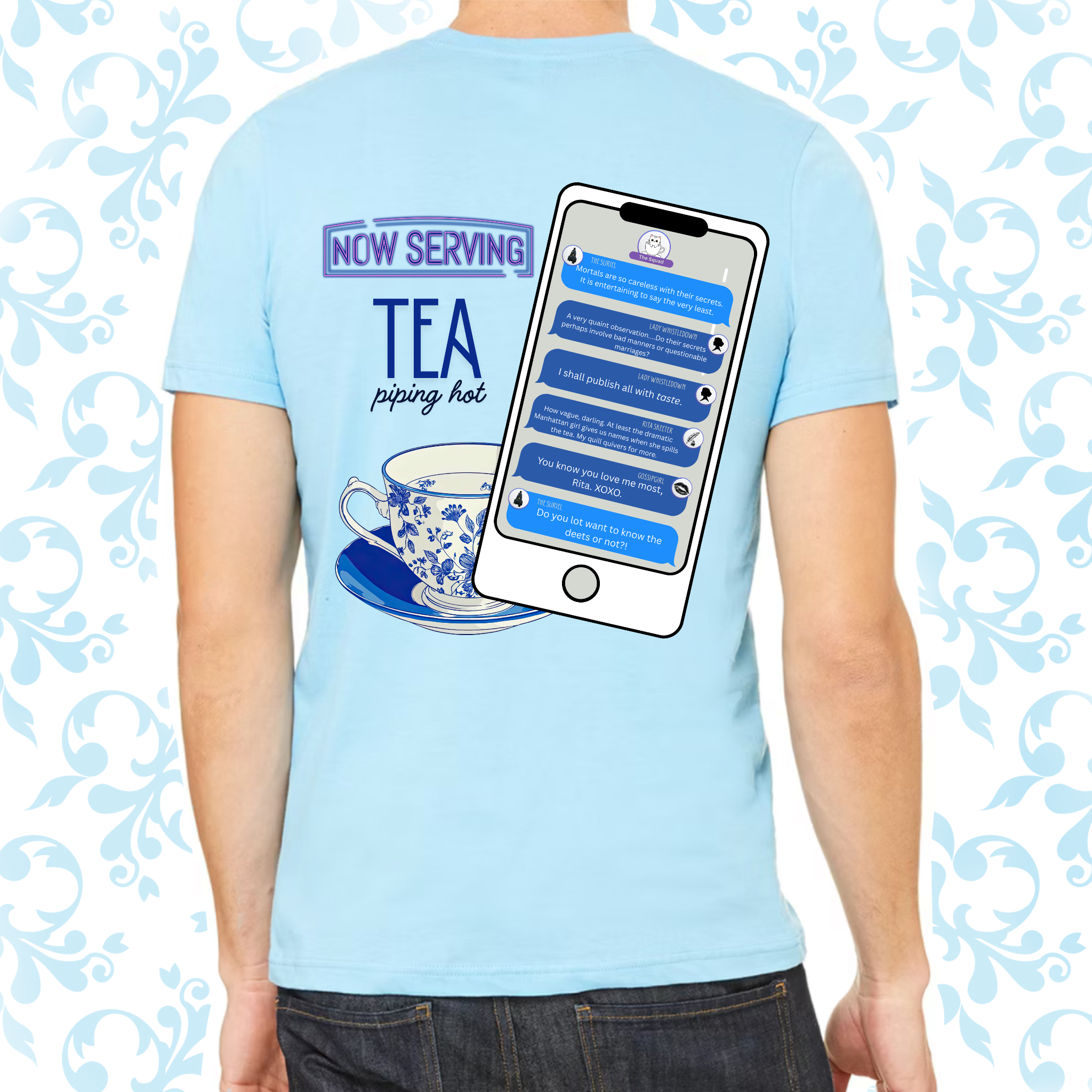Tea Time: Adult TShirt (Bella+Canvas)