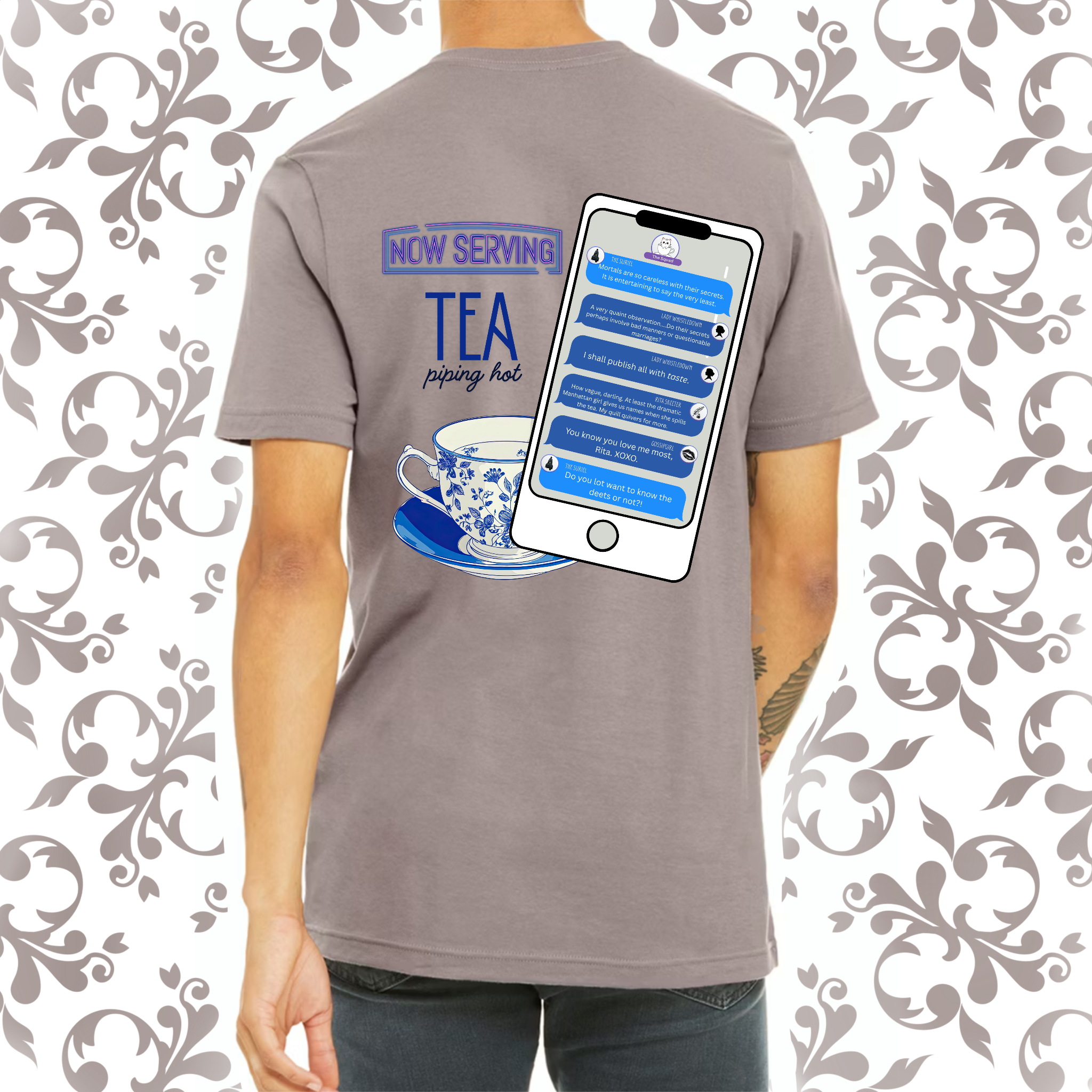 Tea Time: Adult TShirt (Bella+Canvas)
