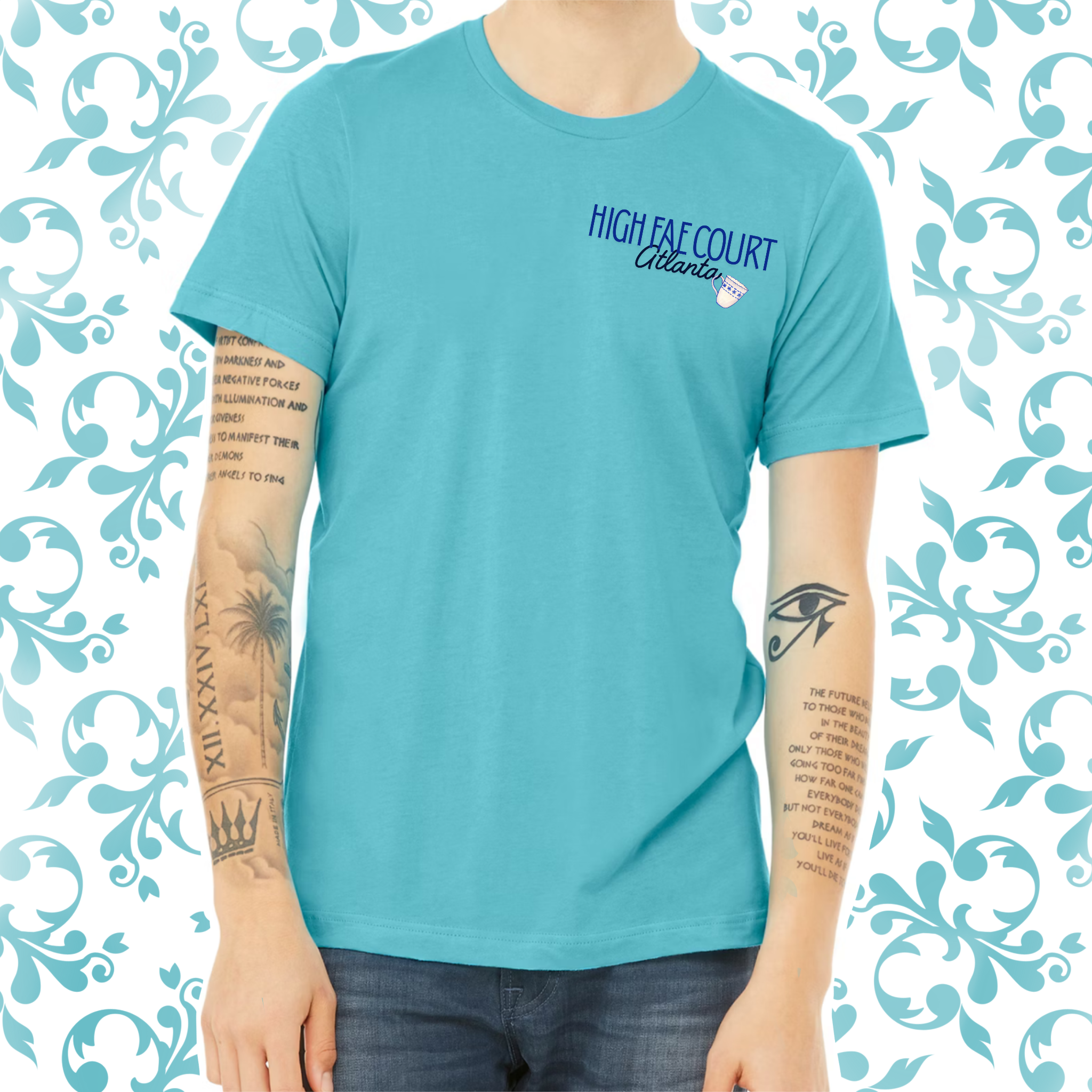 Tea Time: Adult TShirt (Bella+Canvas)