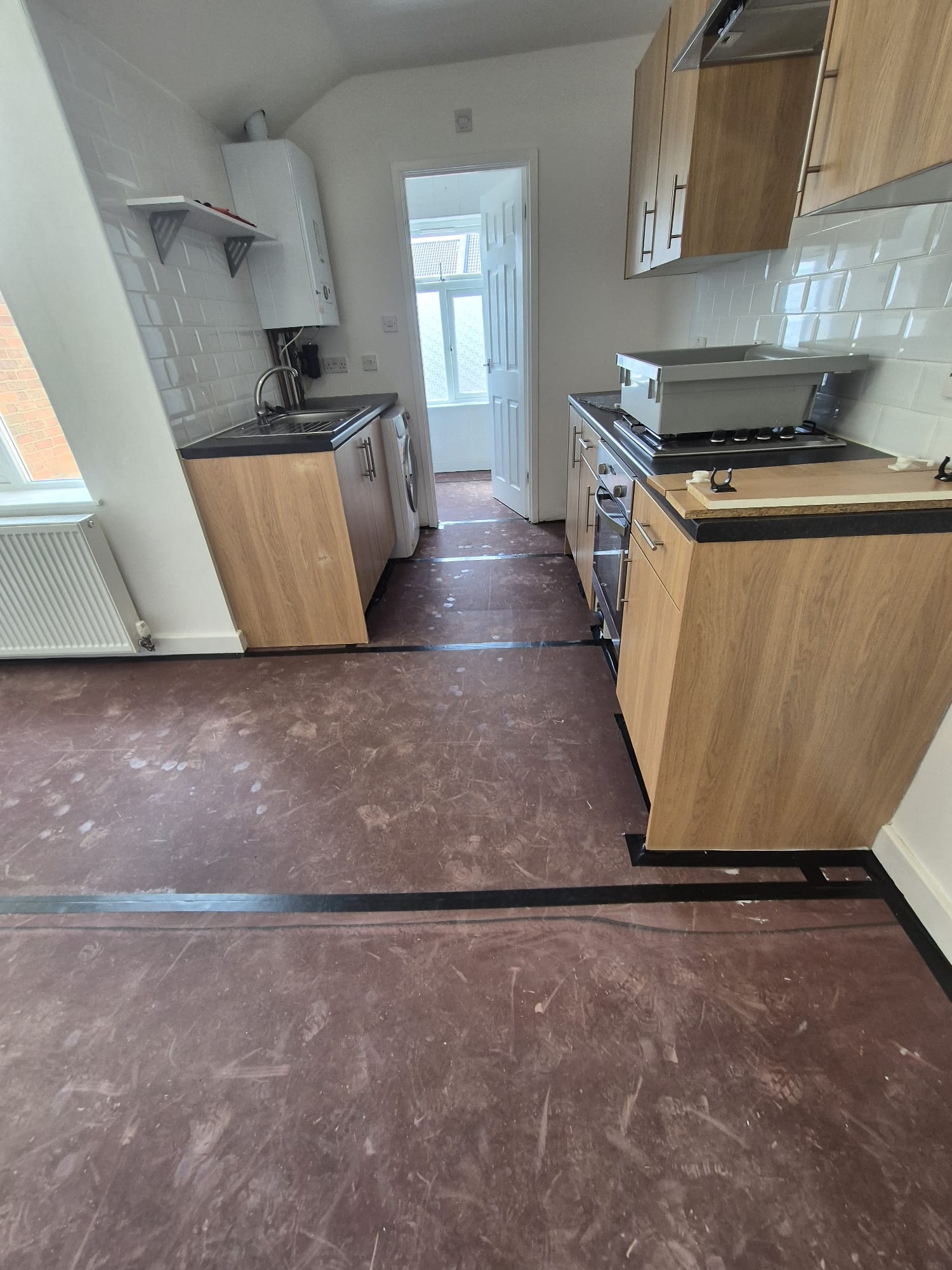 Post install of mass loaded vinyl 