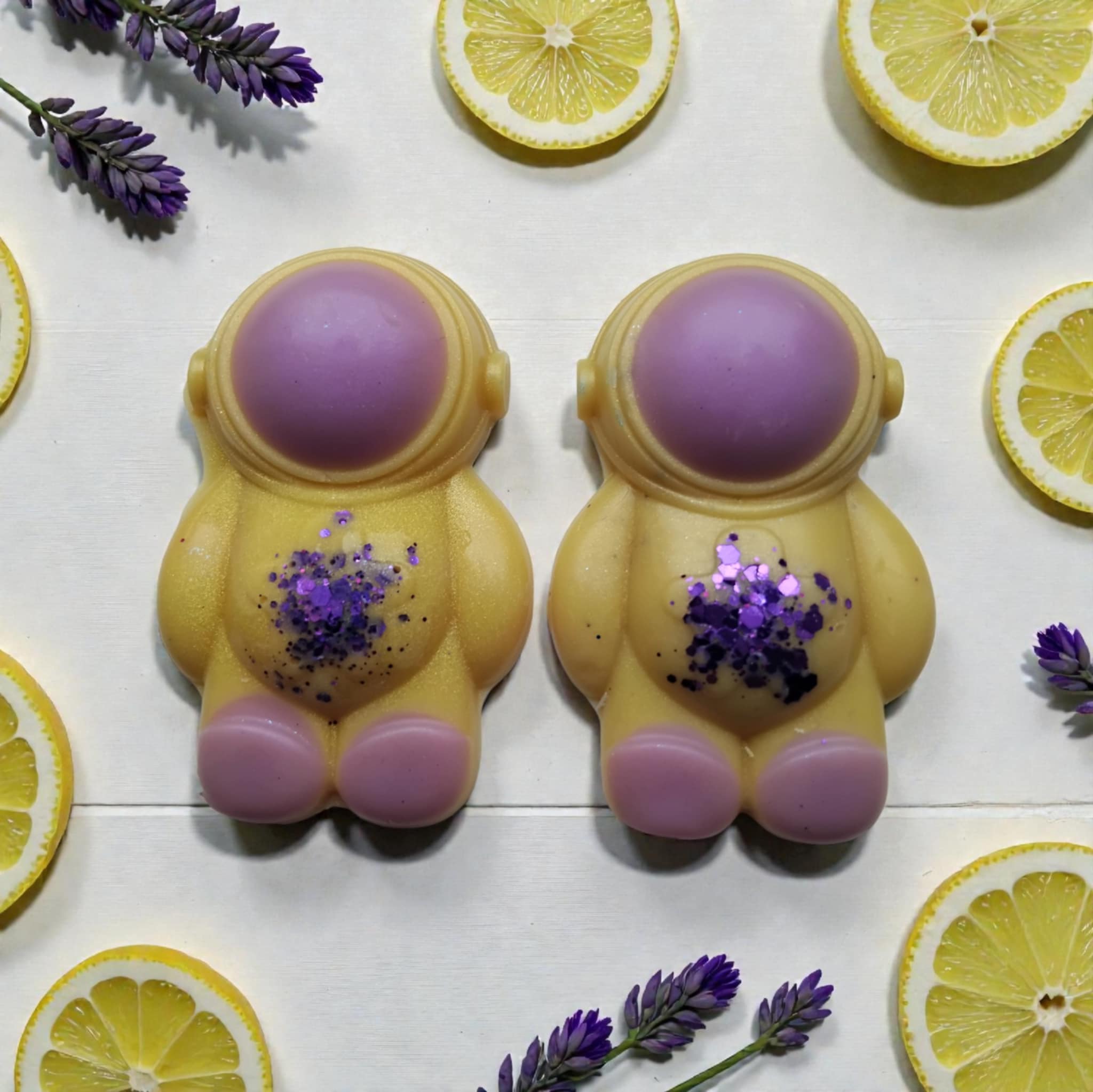 Lemon Lavender Wax Shape