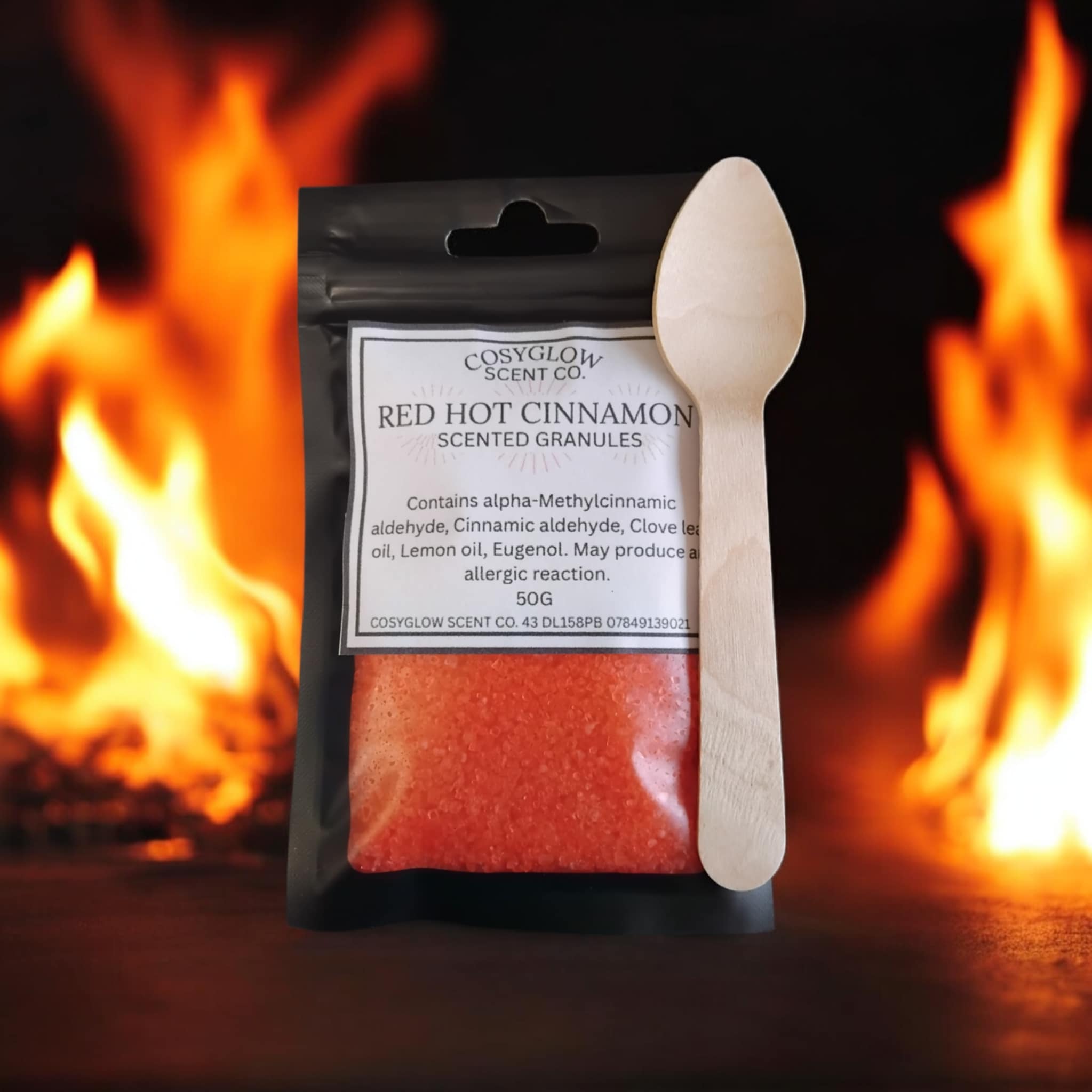 Red Hot Cinnamon Scented Granules