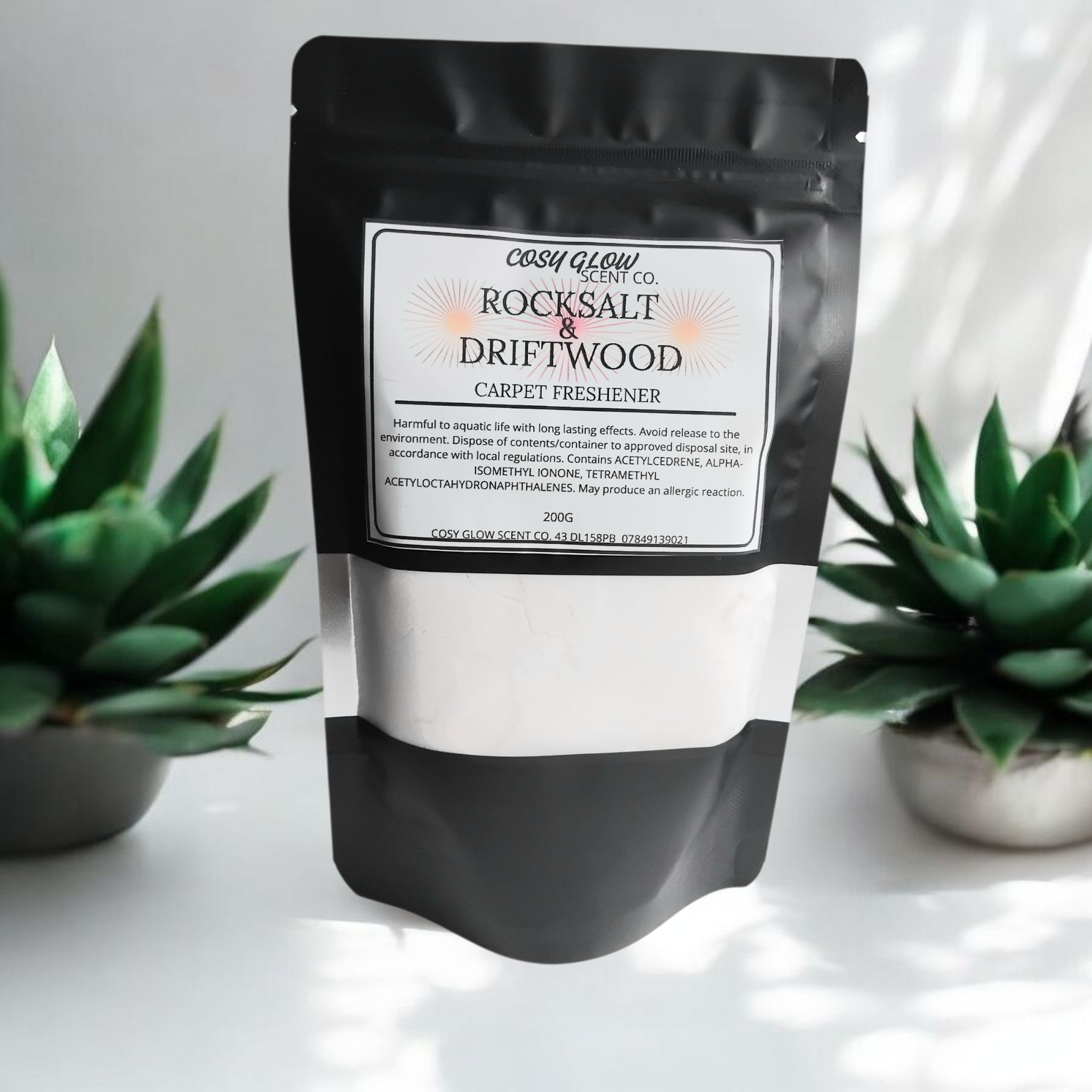 Rocksalt & Driftwood  Carpet Freshener