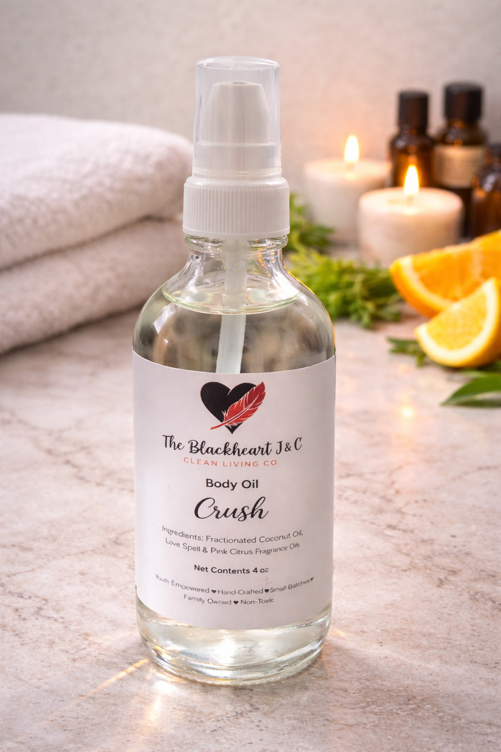 Crush Body oil 4oz