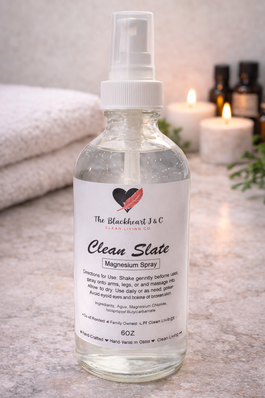 Clean Slate Magnesium Spray 4oz
