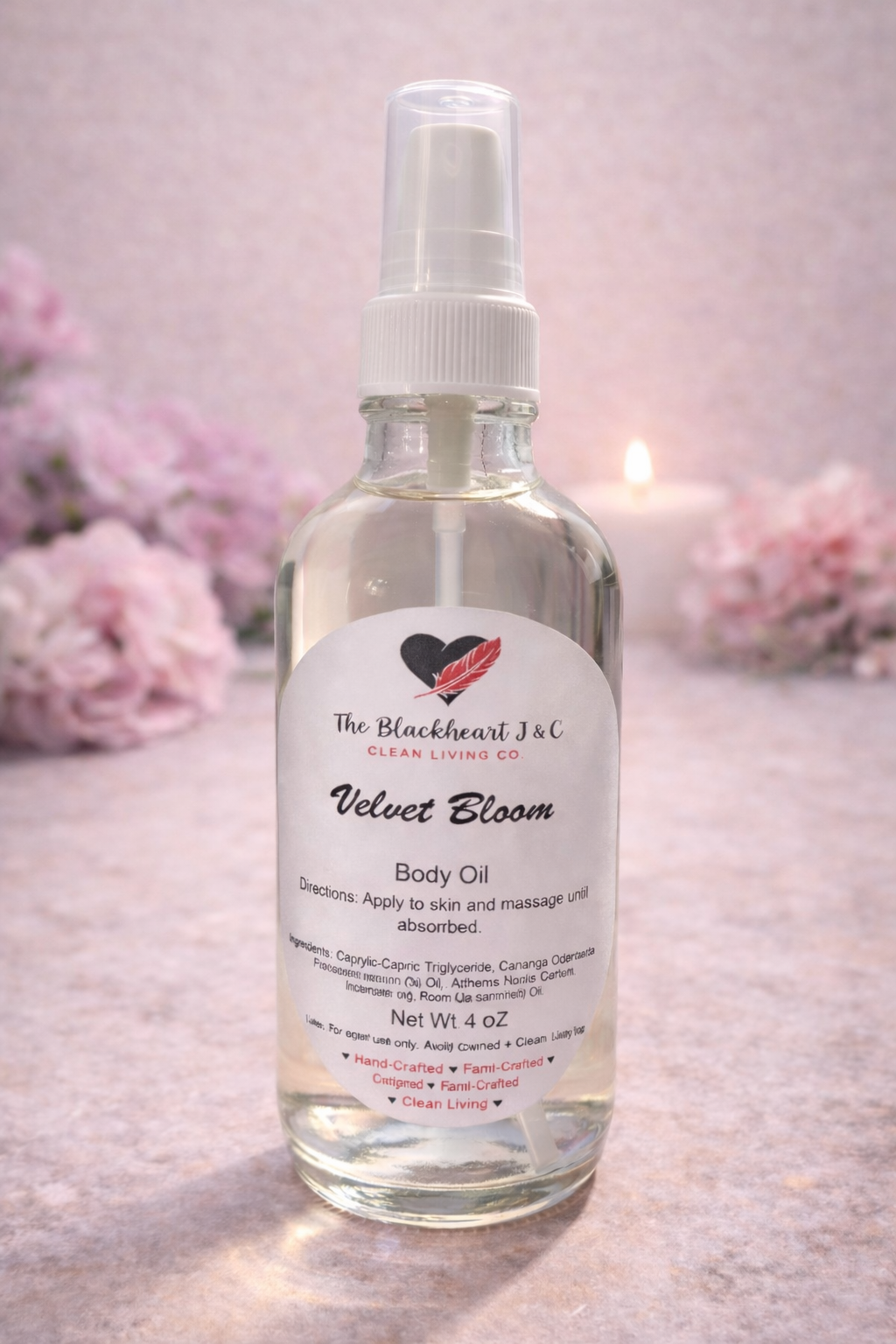 Velvet Bloom Body Oil 8 oz