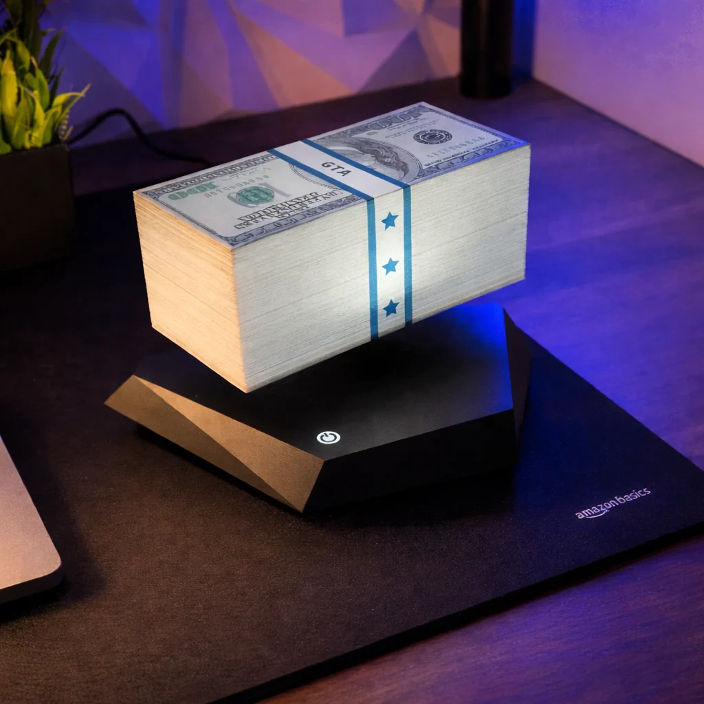 floating gta money