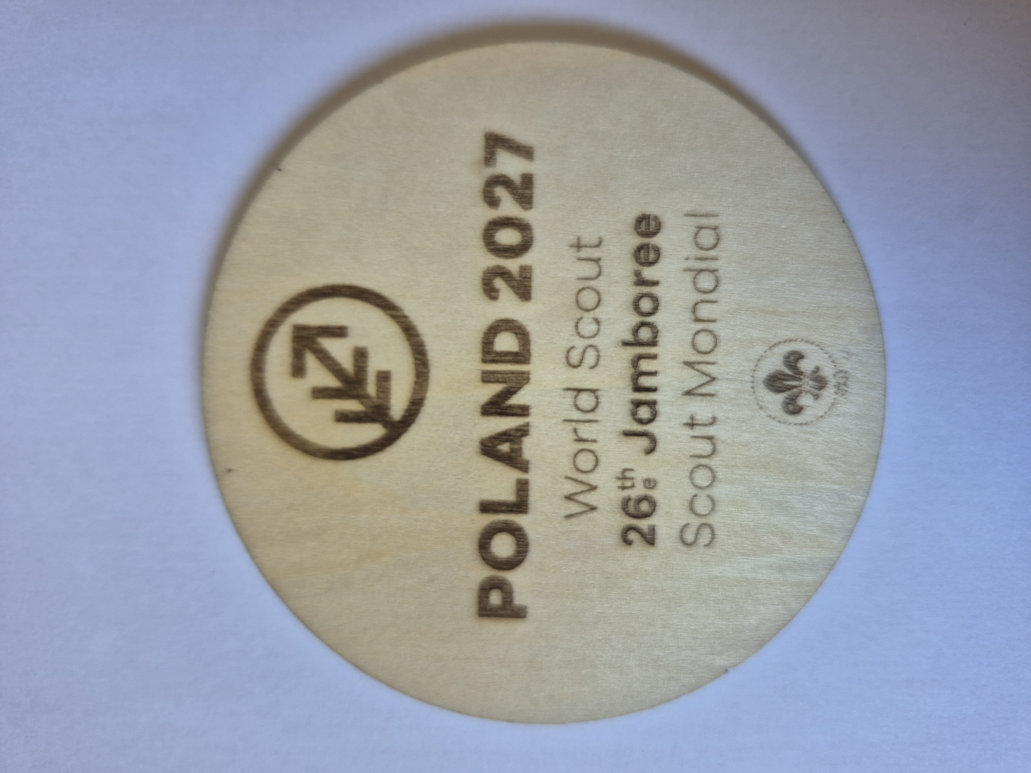 WSJ 2027 Poland Logo Coaster