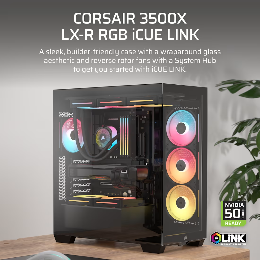 Corsair 3500X LX-R Mid-tower Built-to-order Gaming PC