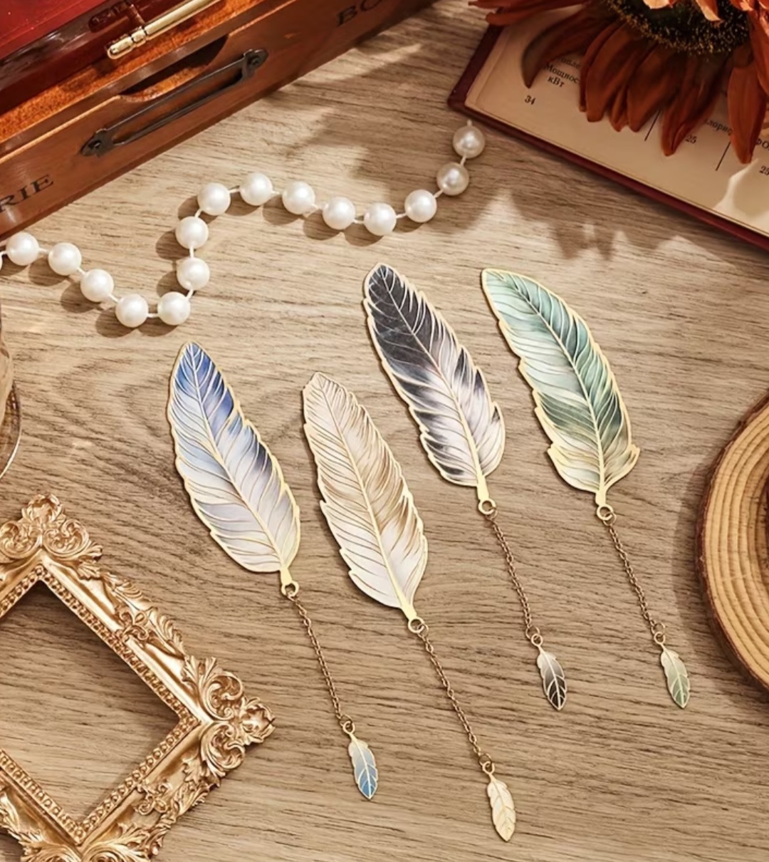 Feather Bookmark