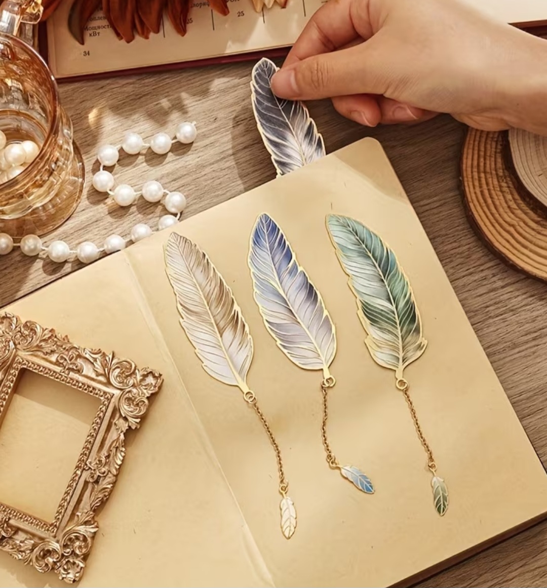 Feather Bookmark