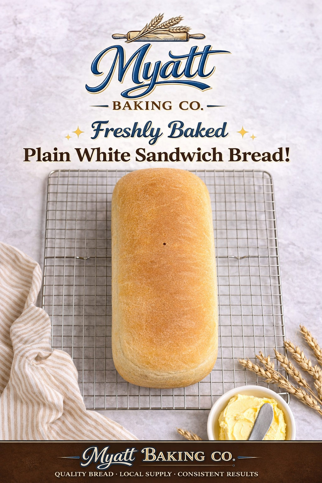 Sandwich Bread Plain White