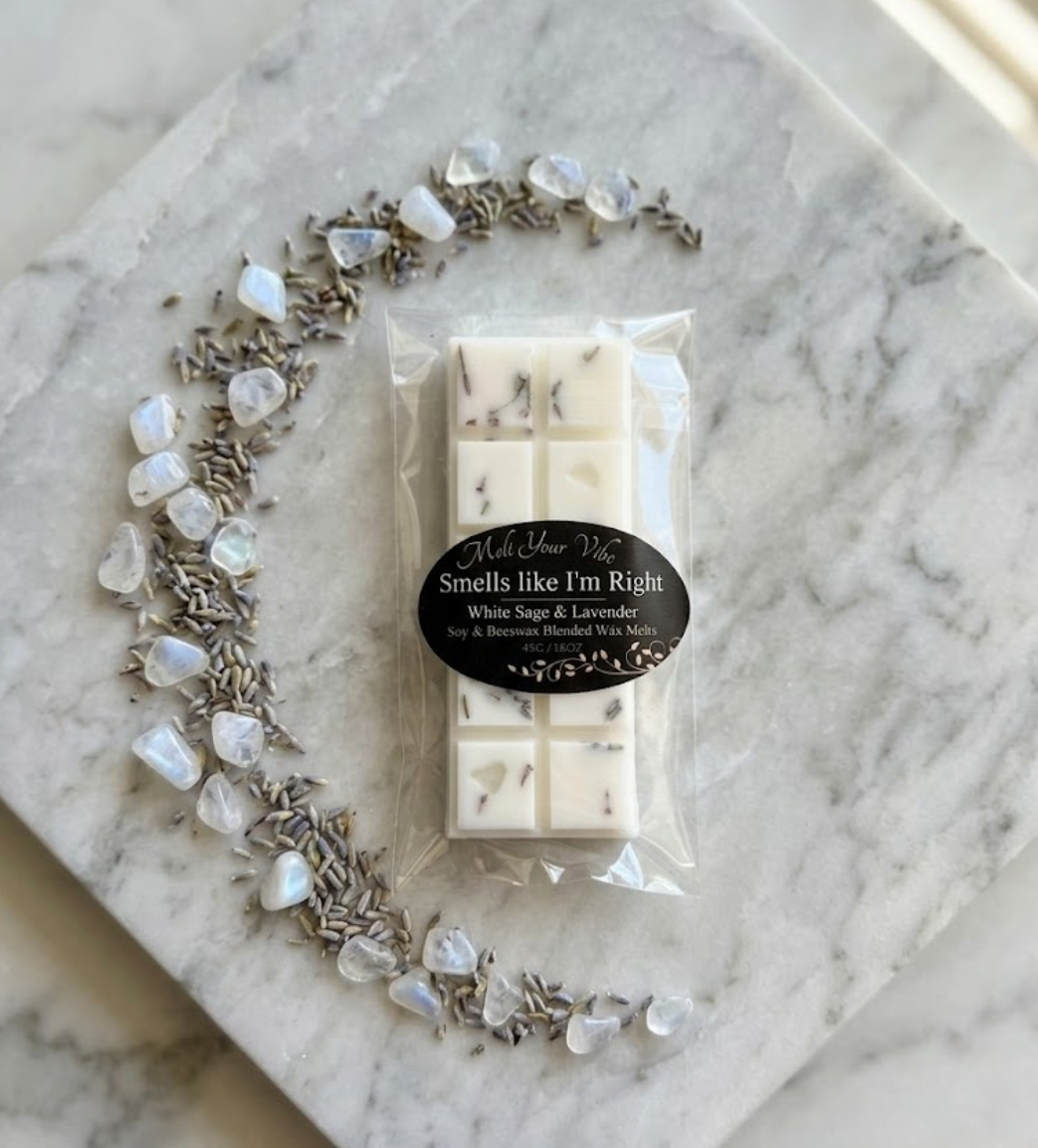 Smells Like I'm Right, White Sage & Lavender Snap Bar