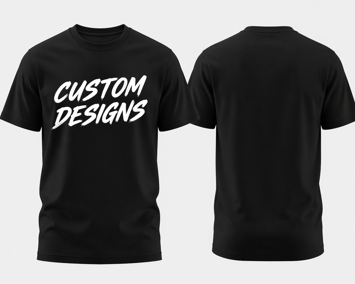 Custom Logo T-Shirt | Personalized Graphic Tee | Custom Text or Design