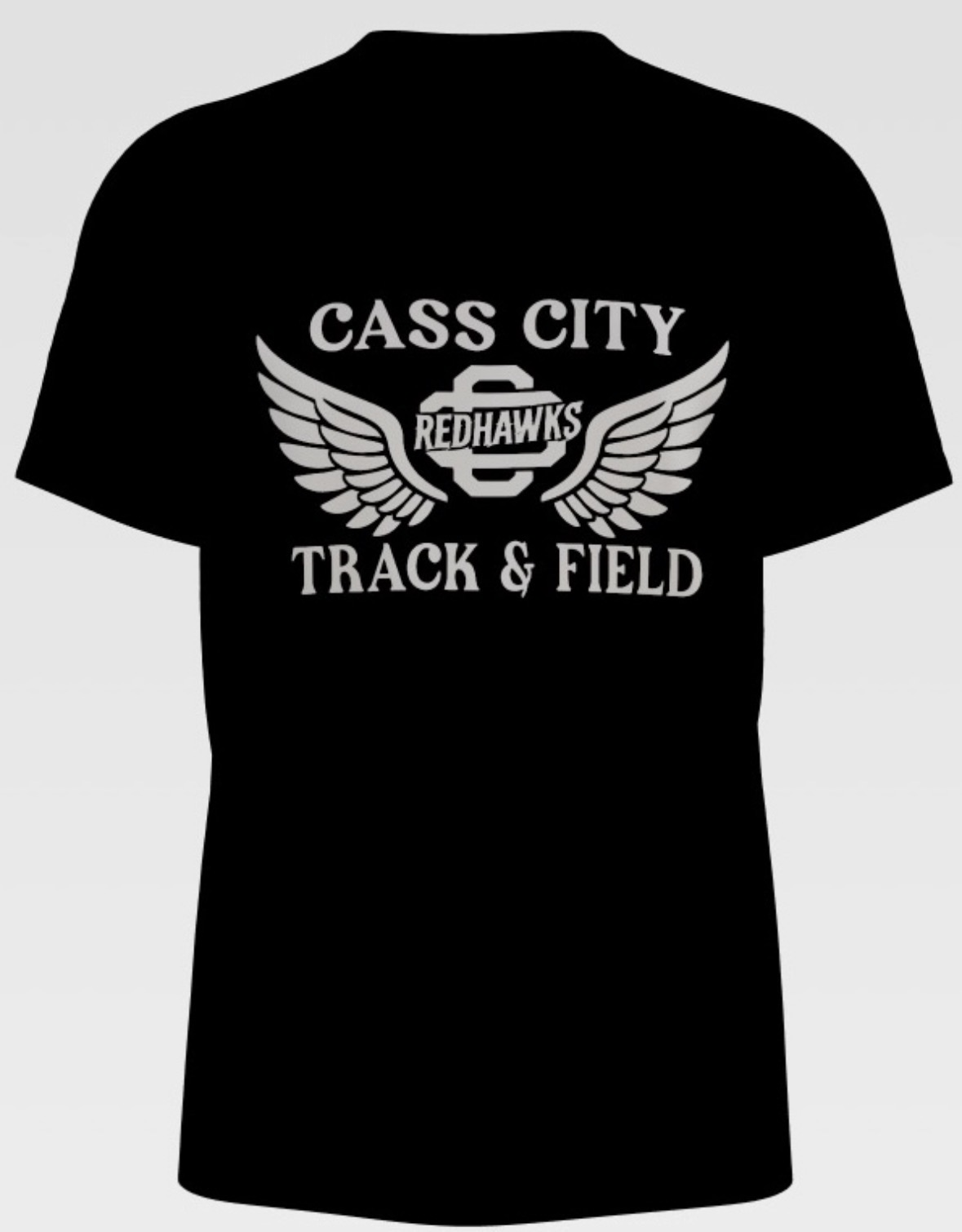 Cass City Redhawks Track & Field Tee | Game Day Spirit Shirt | Redhawks Pride