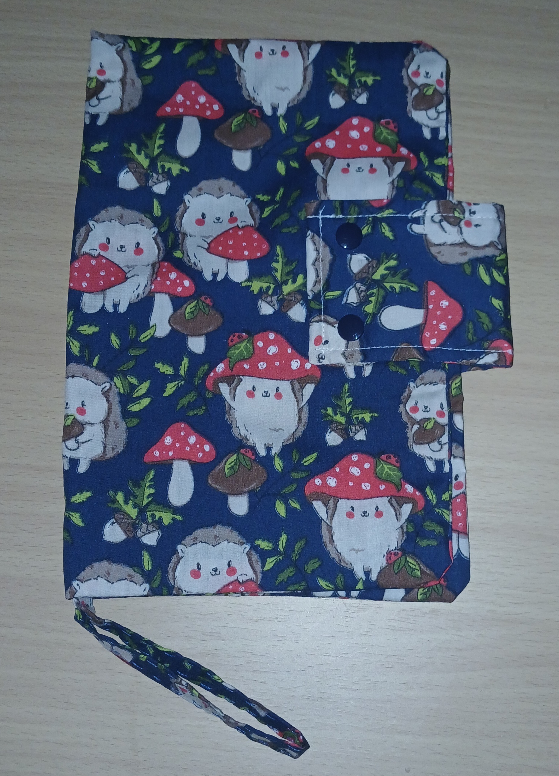 Hedgehog Nappy & Wipes Case