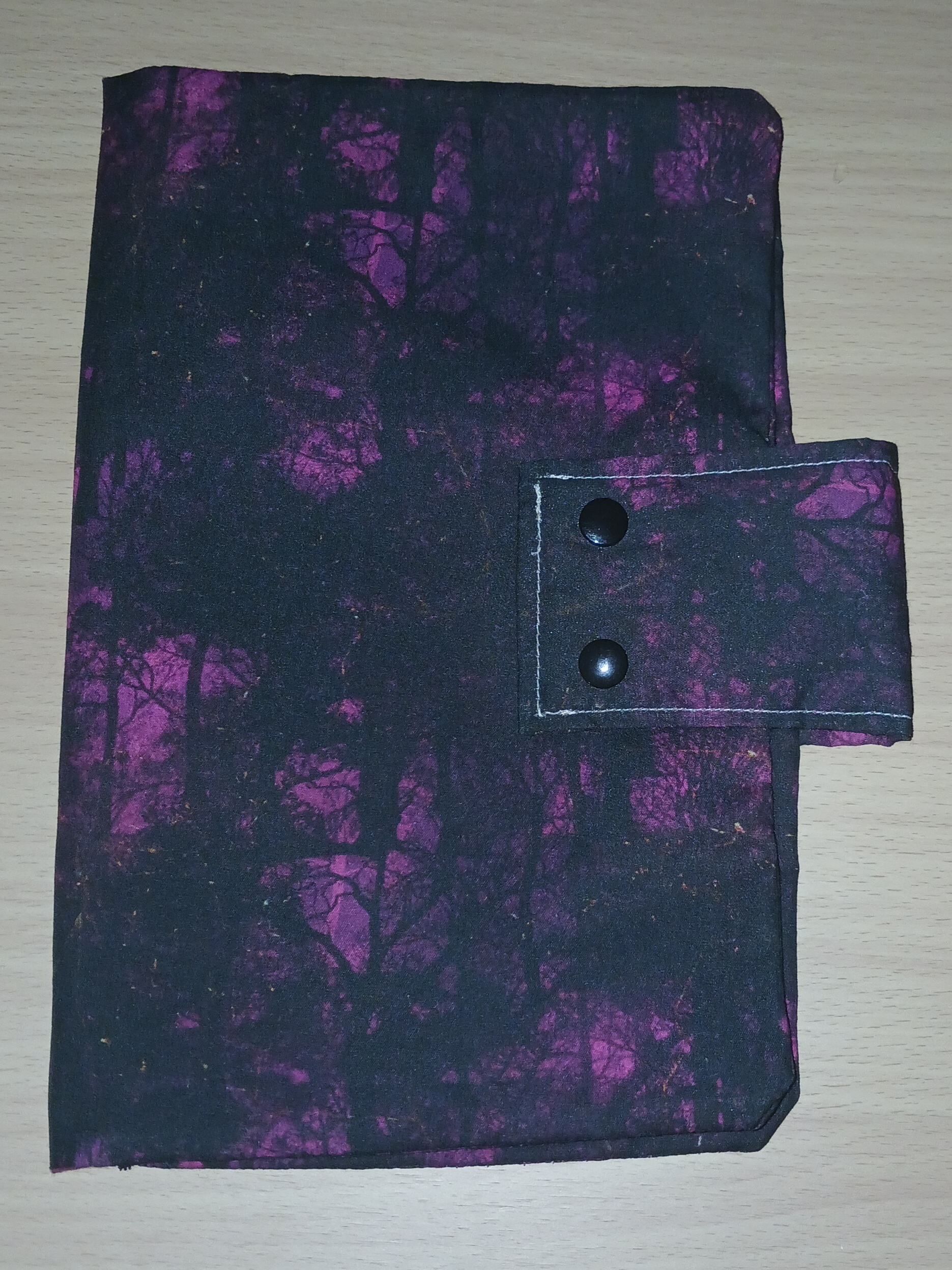 Pink/purple Dark Forest Book Cover