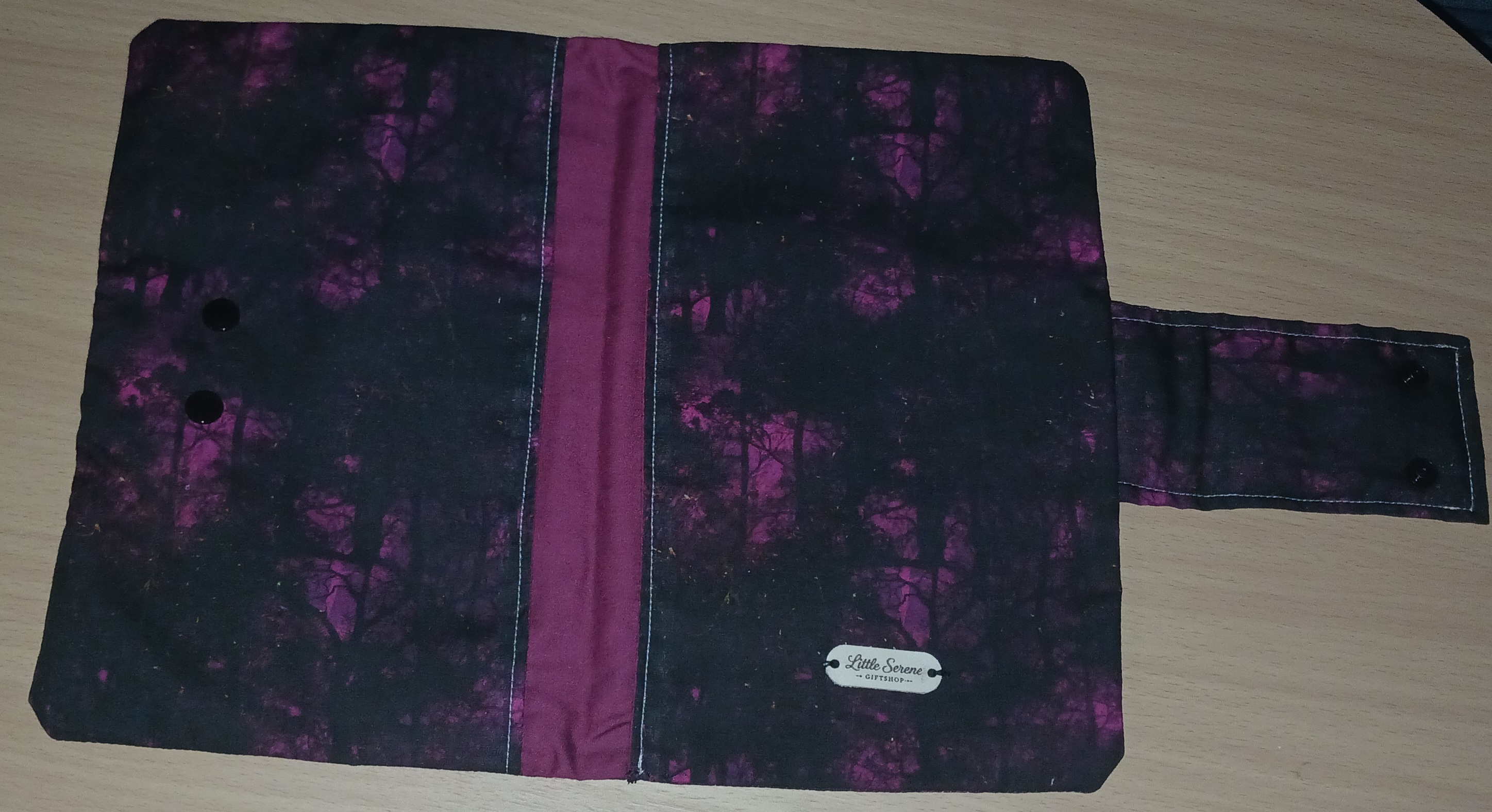 Pink/purple Dark Forest Book Cover