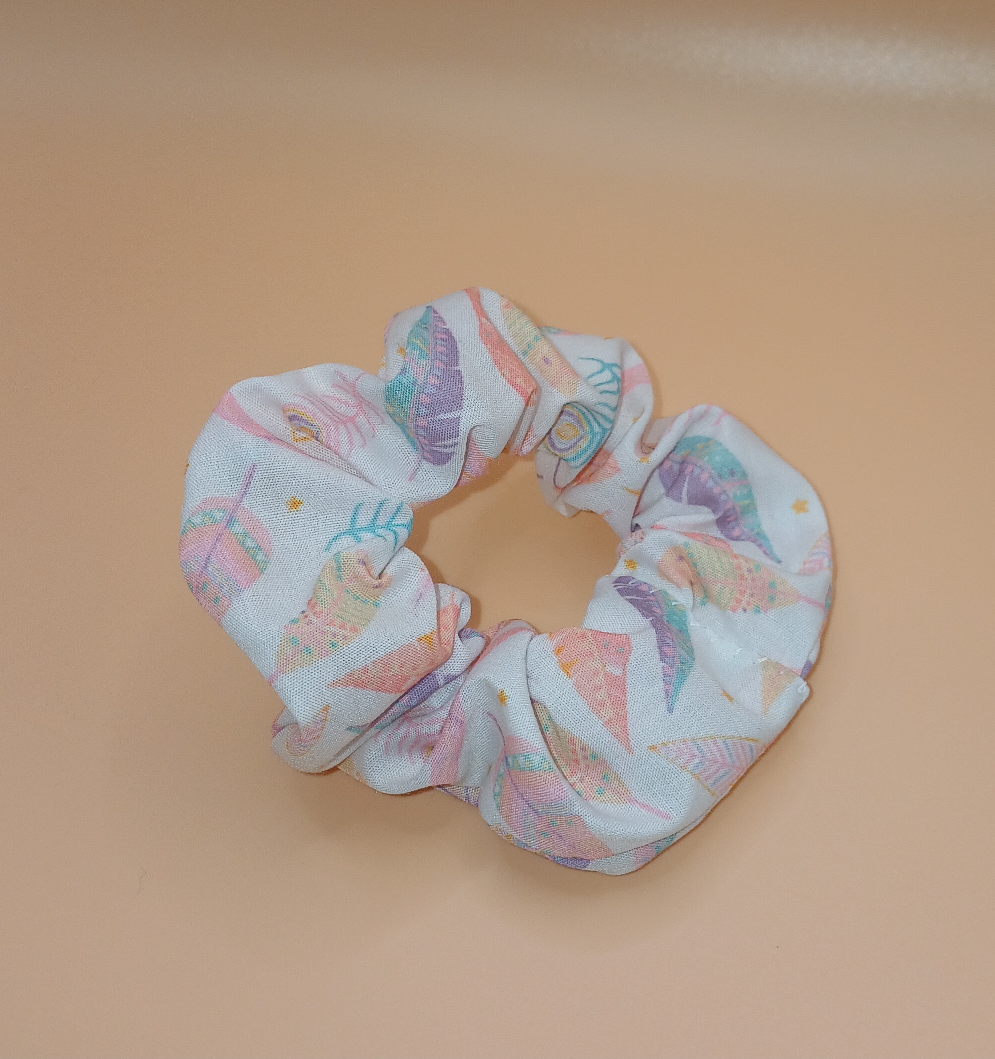 Feathers Small Scrunchie