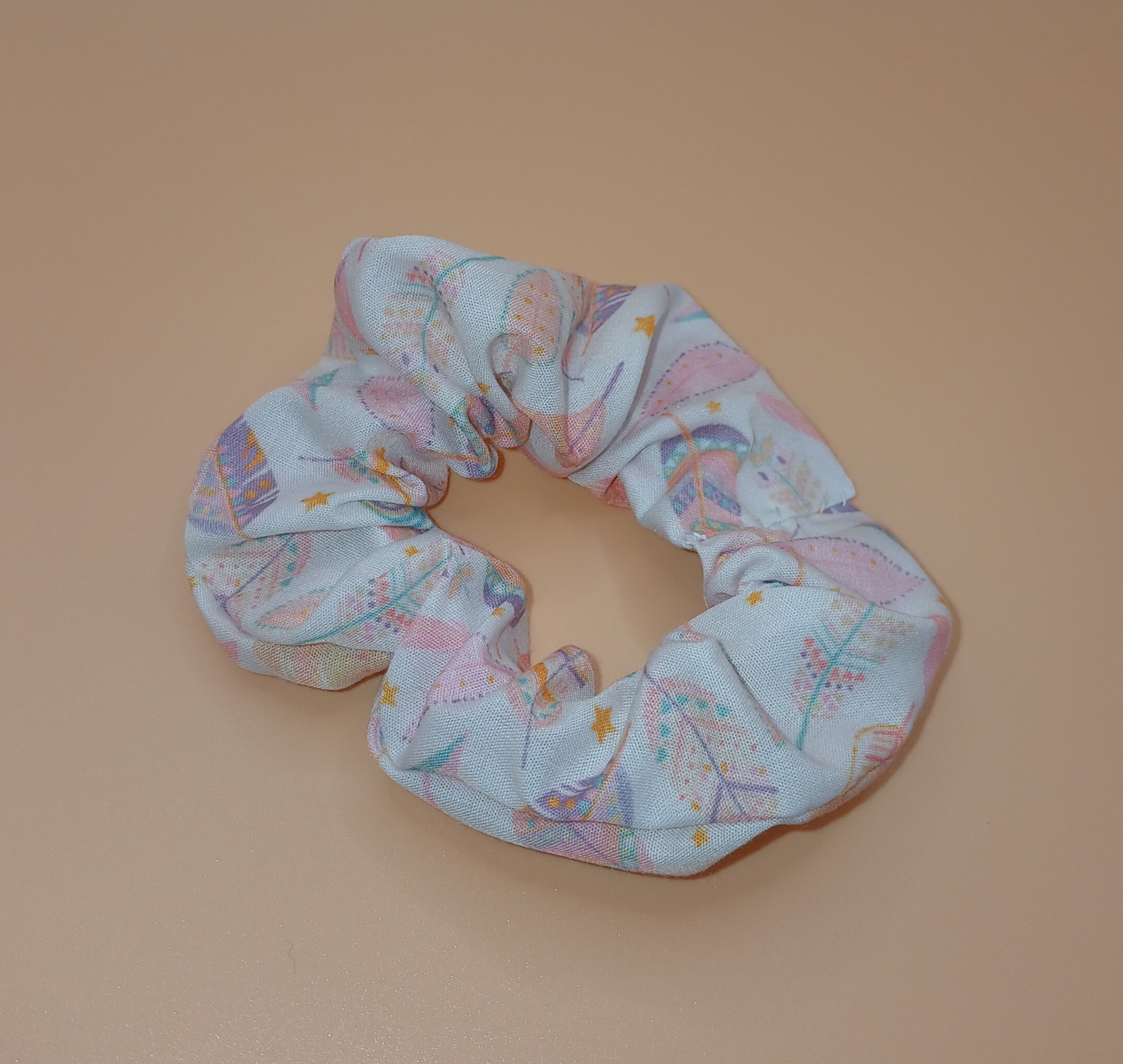 Feathers Small Scrunchie