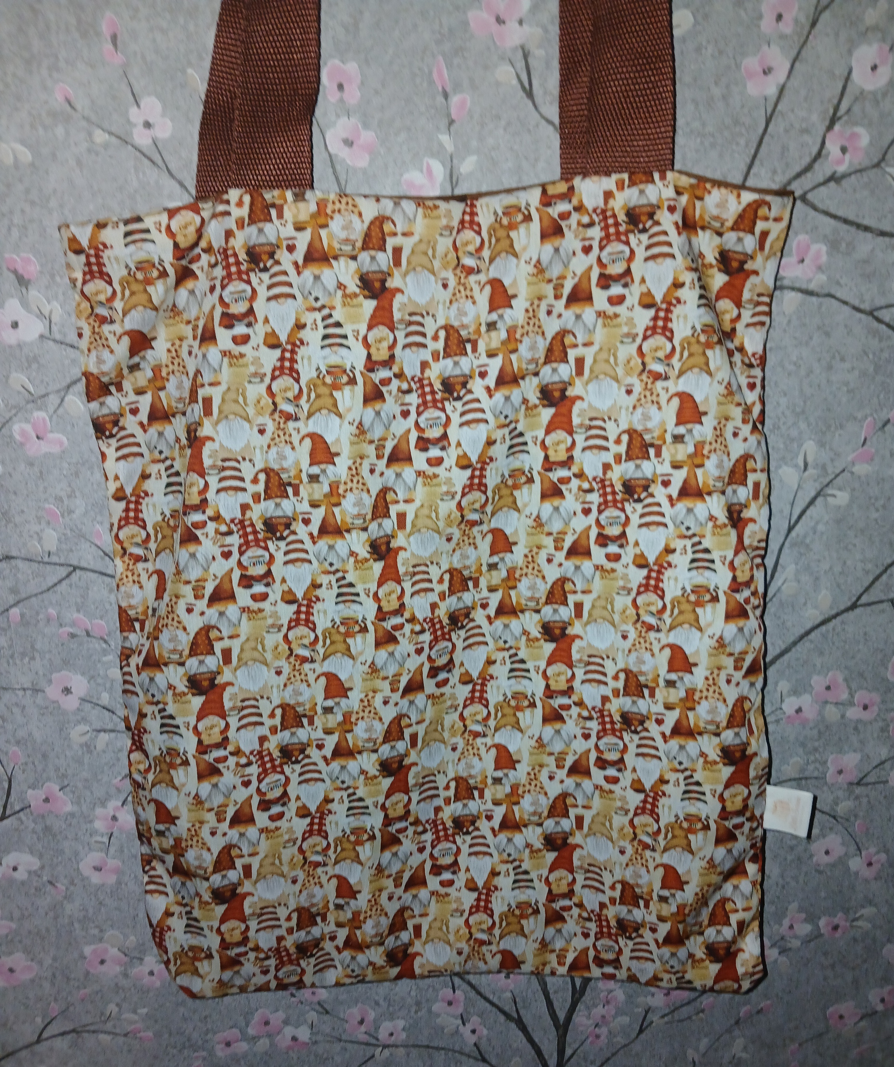 Coffee Gnome Reversible Tote
