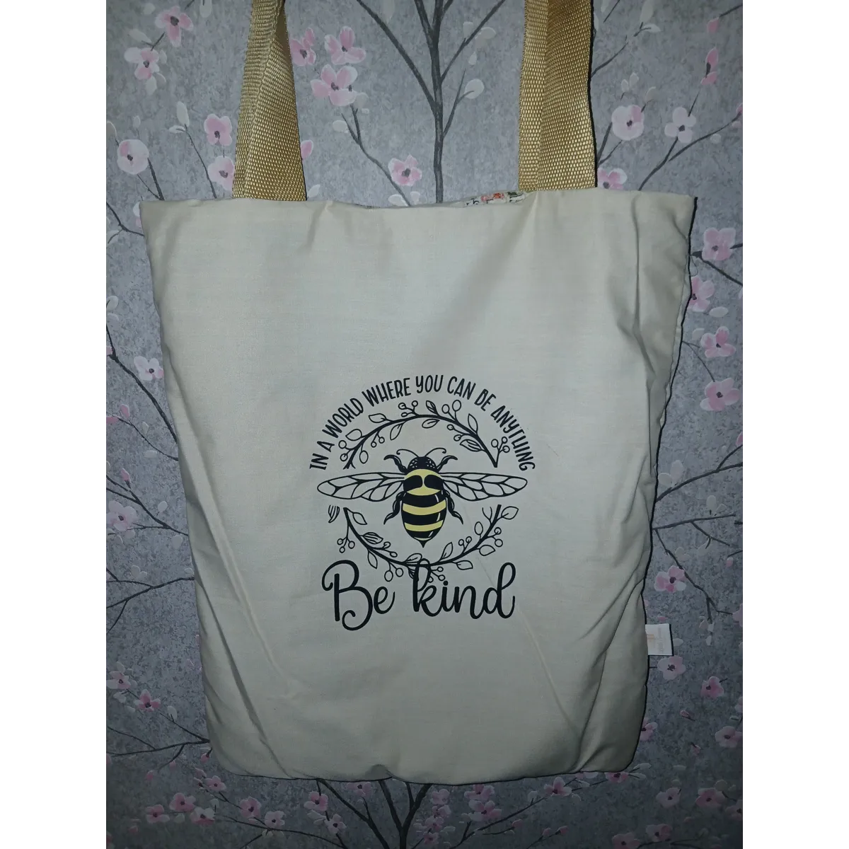 Bee Reversible Tote