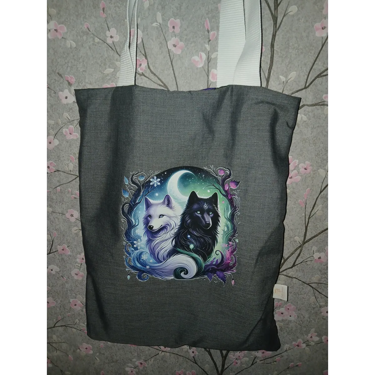 Moon & Wolf Reversible Tote