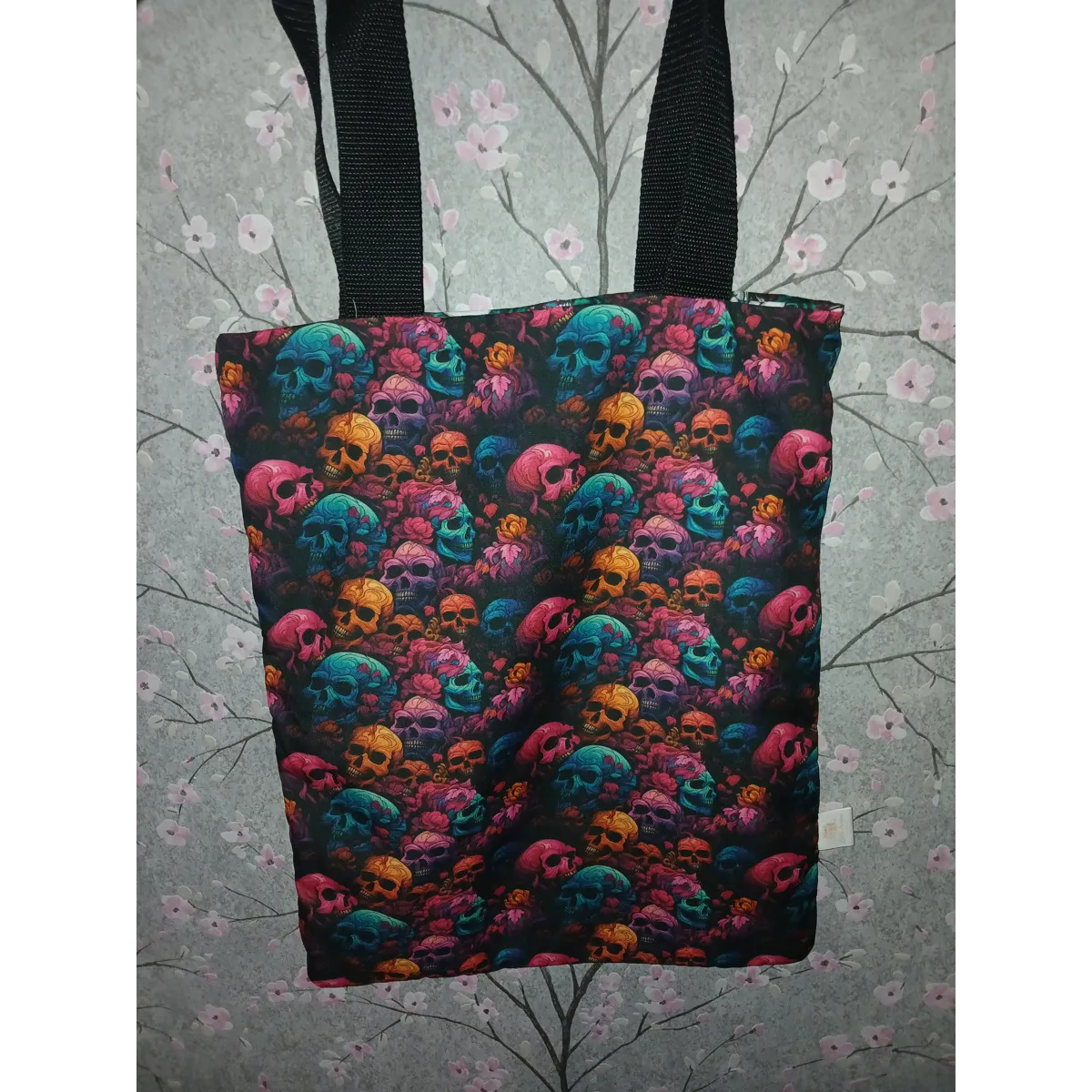 Skulls Reversible Tote