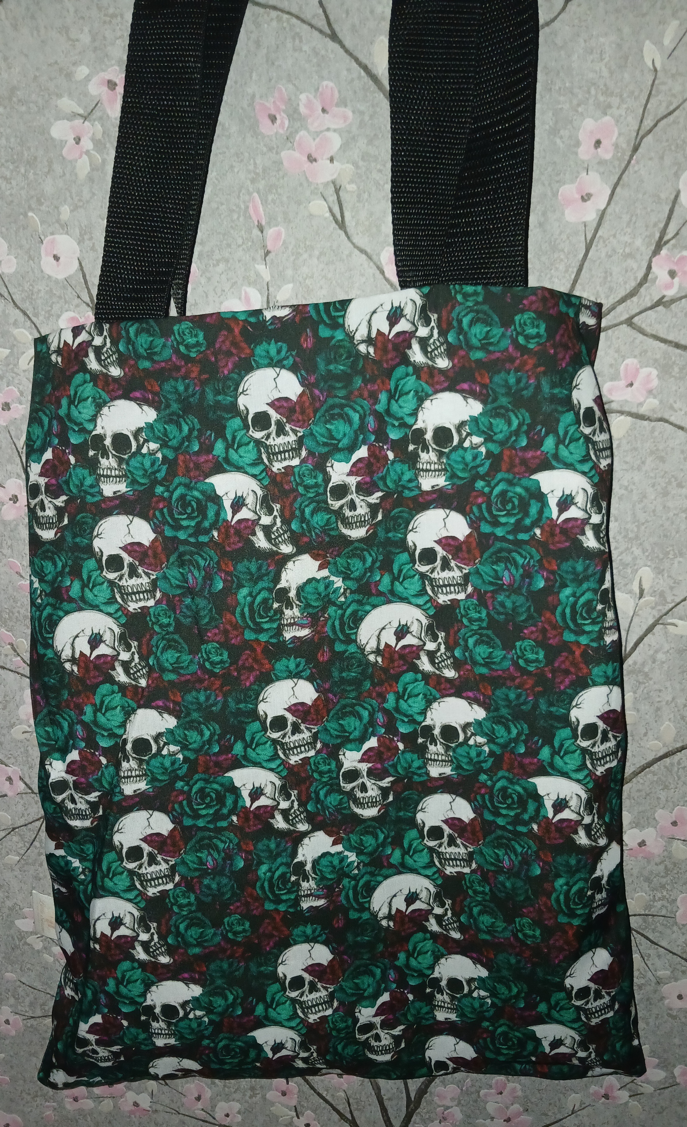 Skulls Reversible Tote