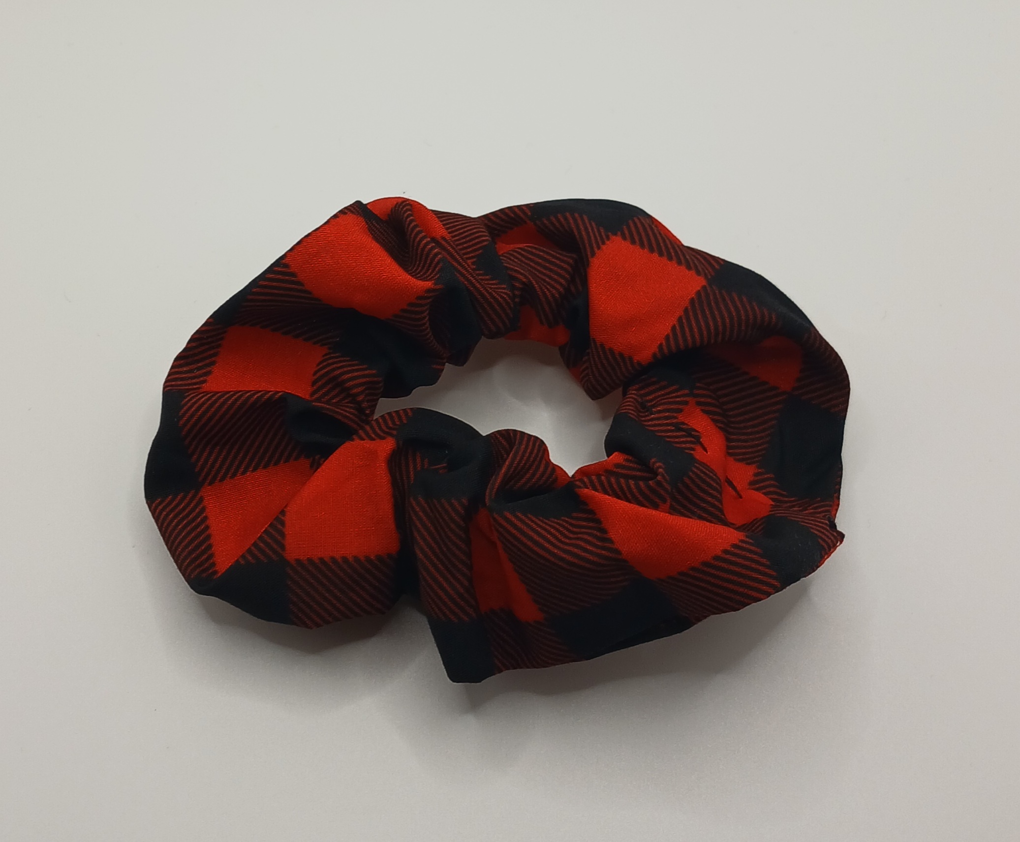 Tartan Medium Scrunchie