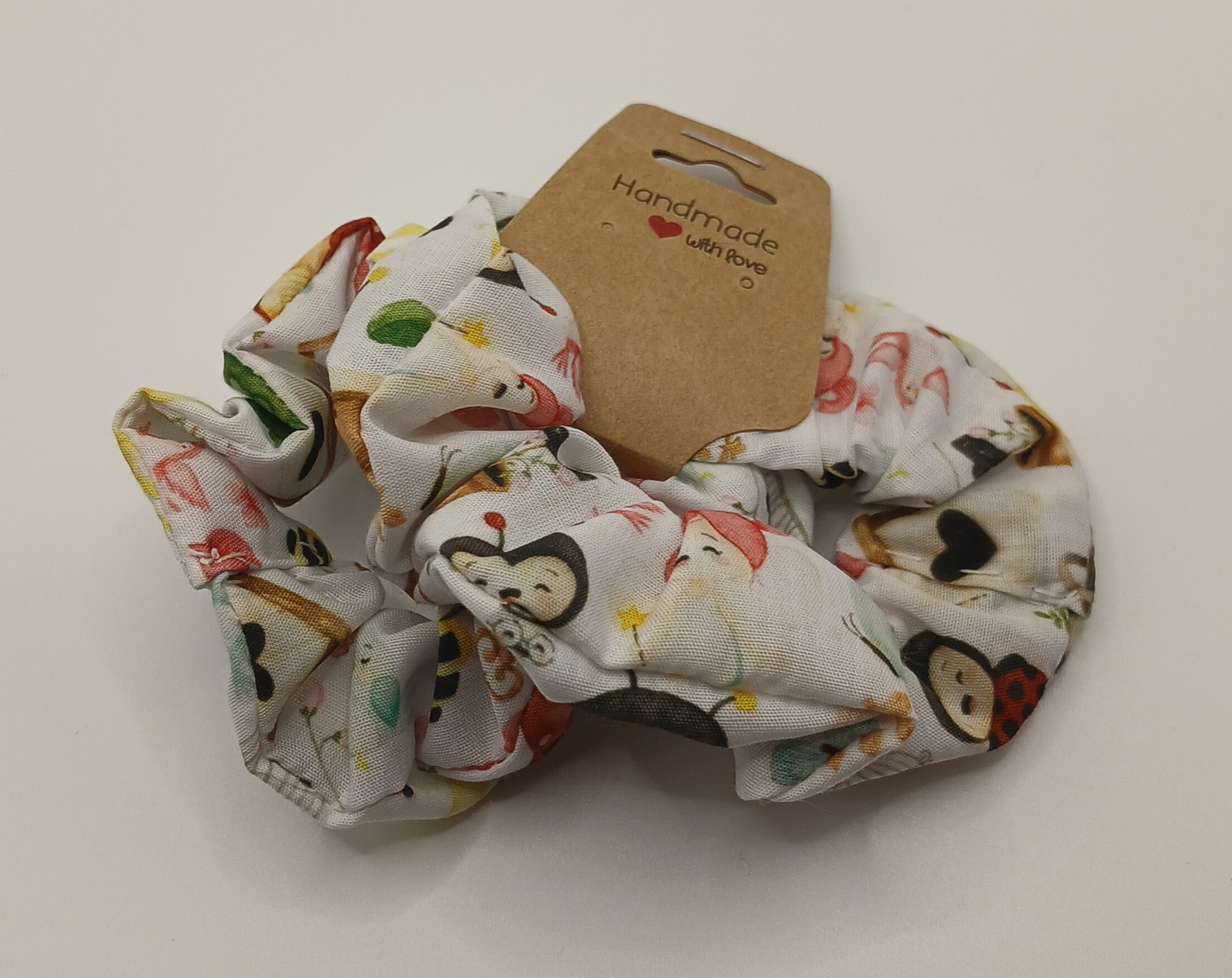 Set of 2 Forest Animals Small Scrunchies