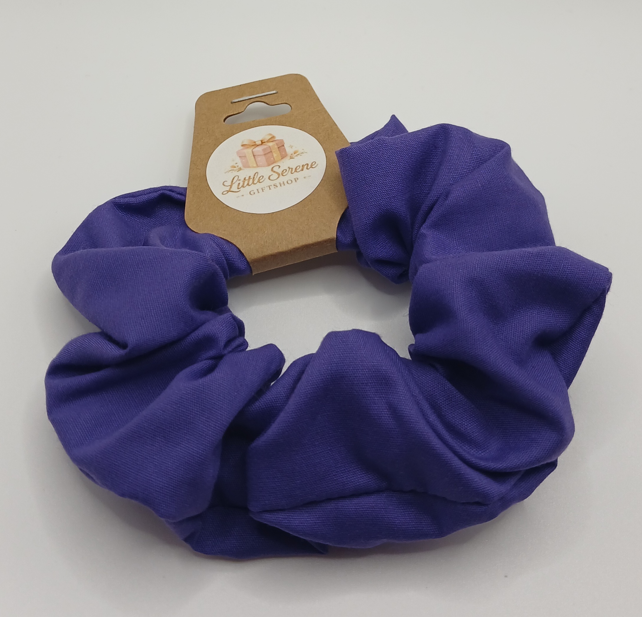 Purple Large Scrunchie