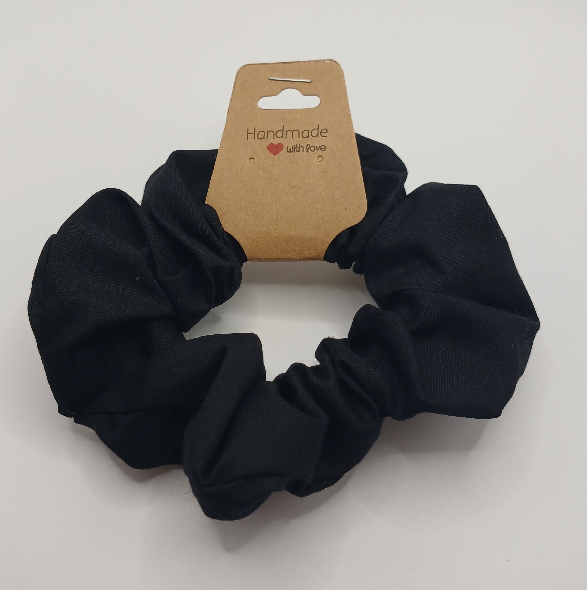 Black Large Scrunchie