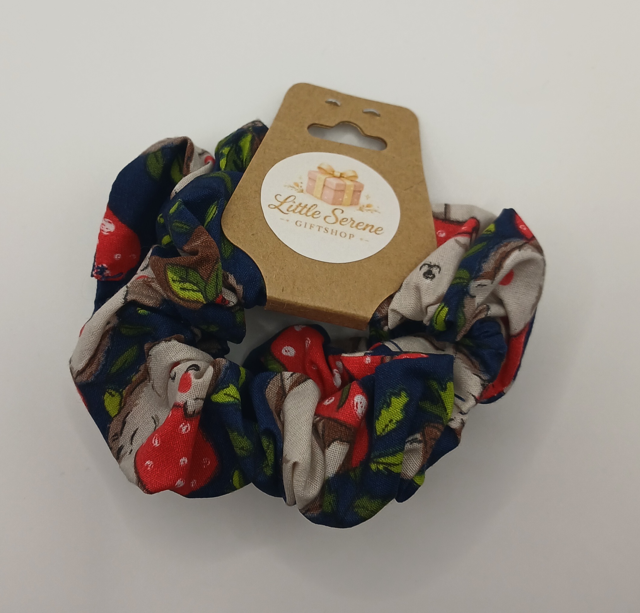 Set of 2 Hedgehog Small Scrunchies
