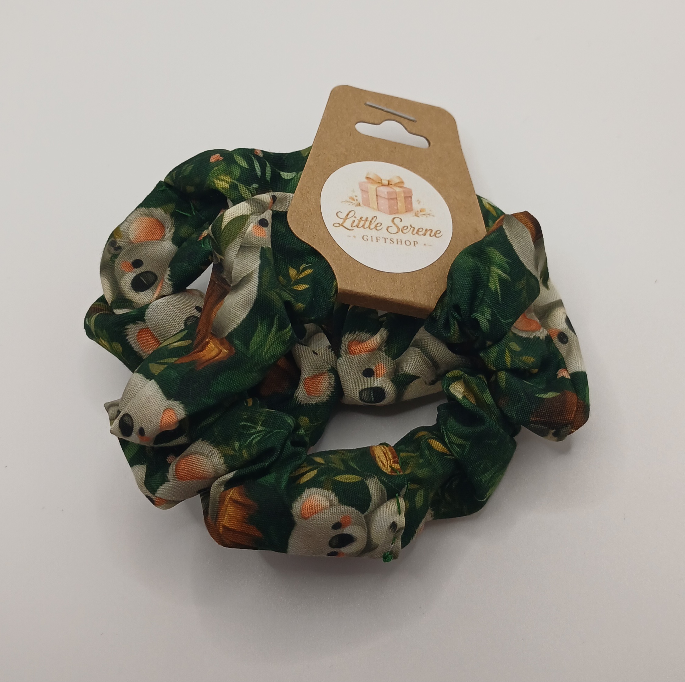 Set of 2 Koala Small Scrunchies