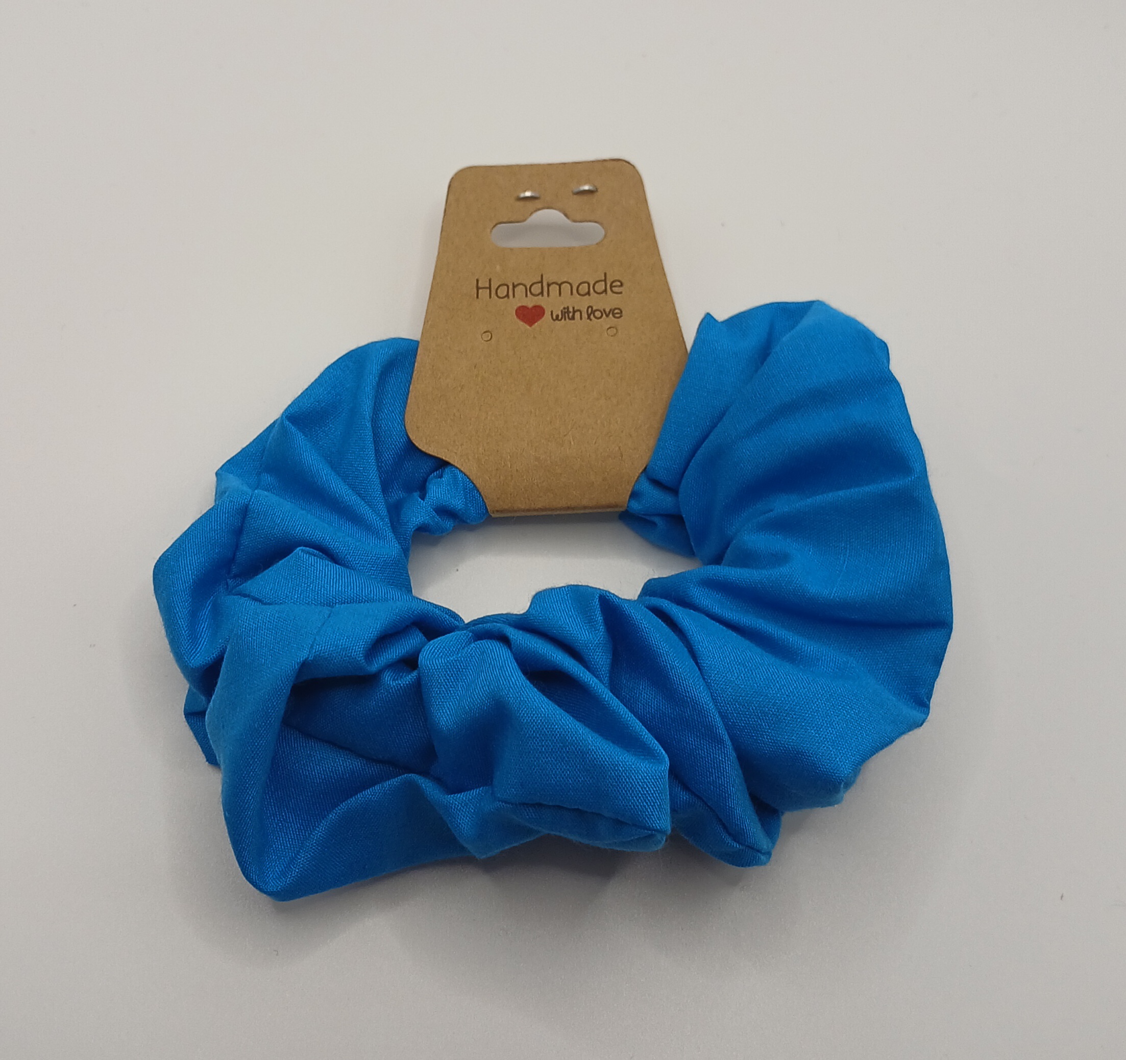 Blue Large Scrunchie