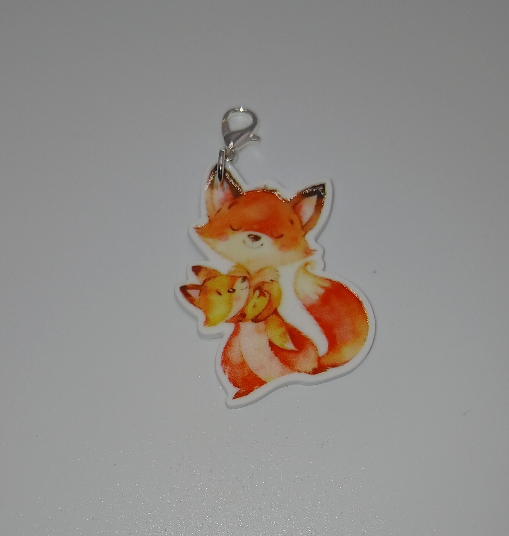 Fox Clip on Charm
