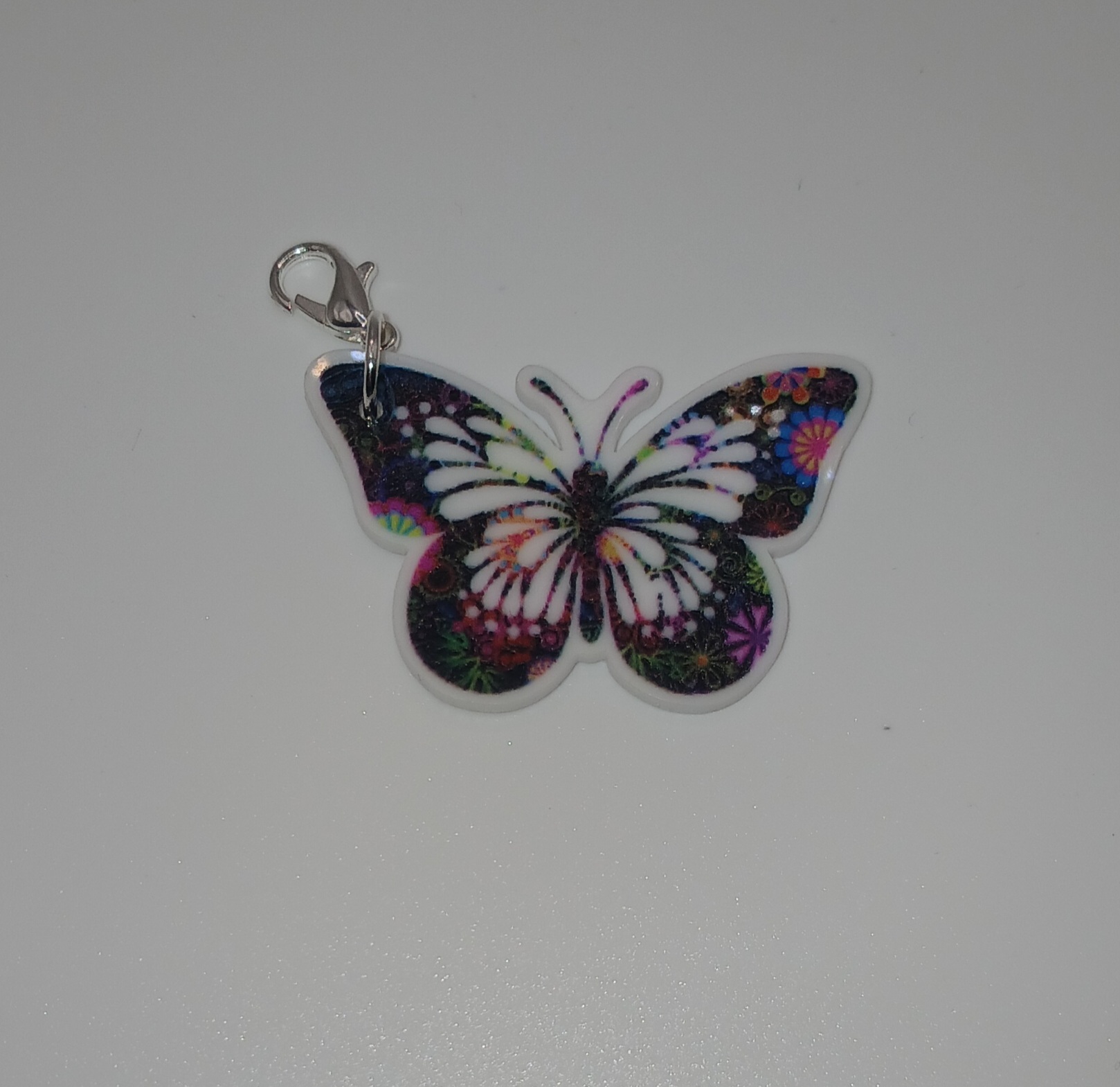 Butterfly Clip on Charm