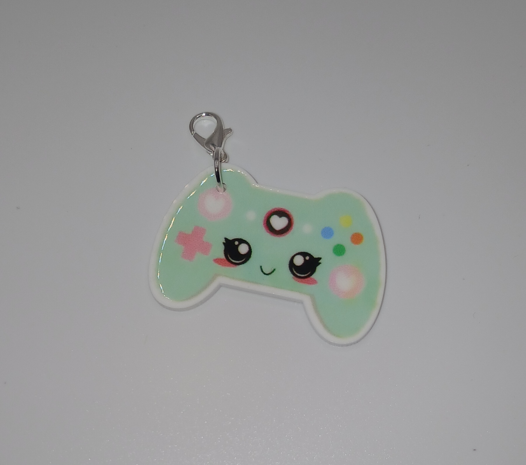 Padtel Green Controller Clip on Charm