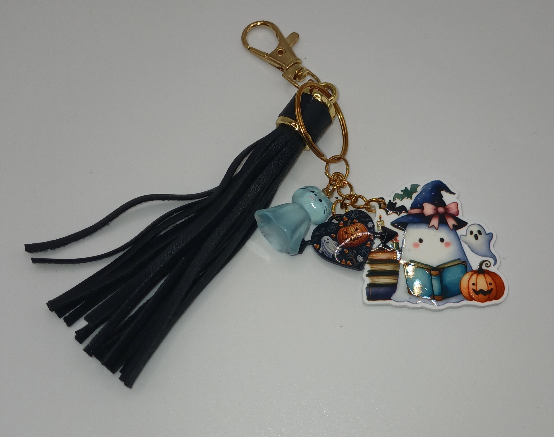 Blue Ghost Bag Charm