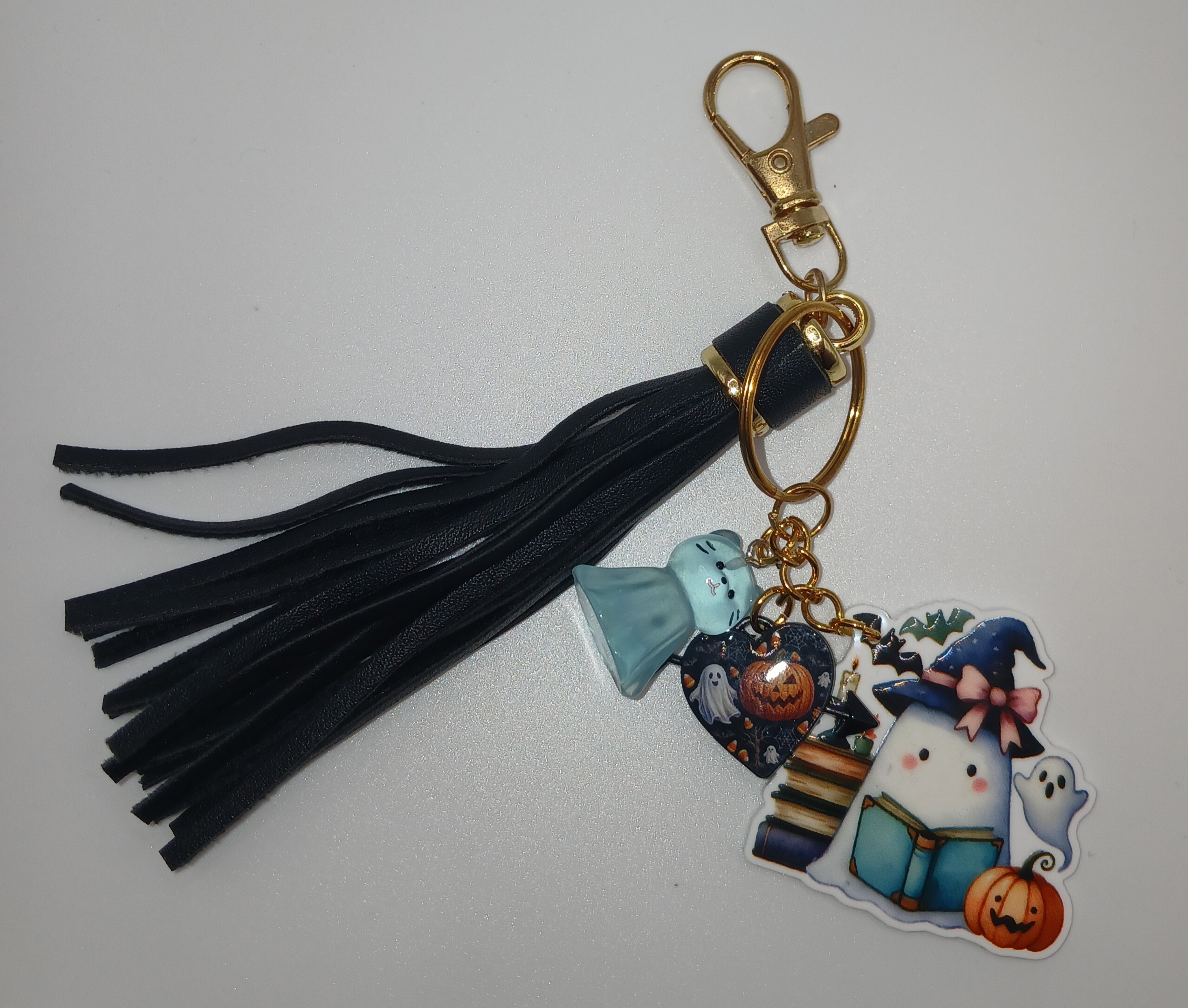 Blue Ghost Bag Charm