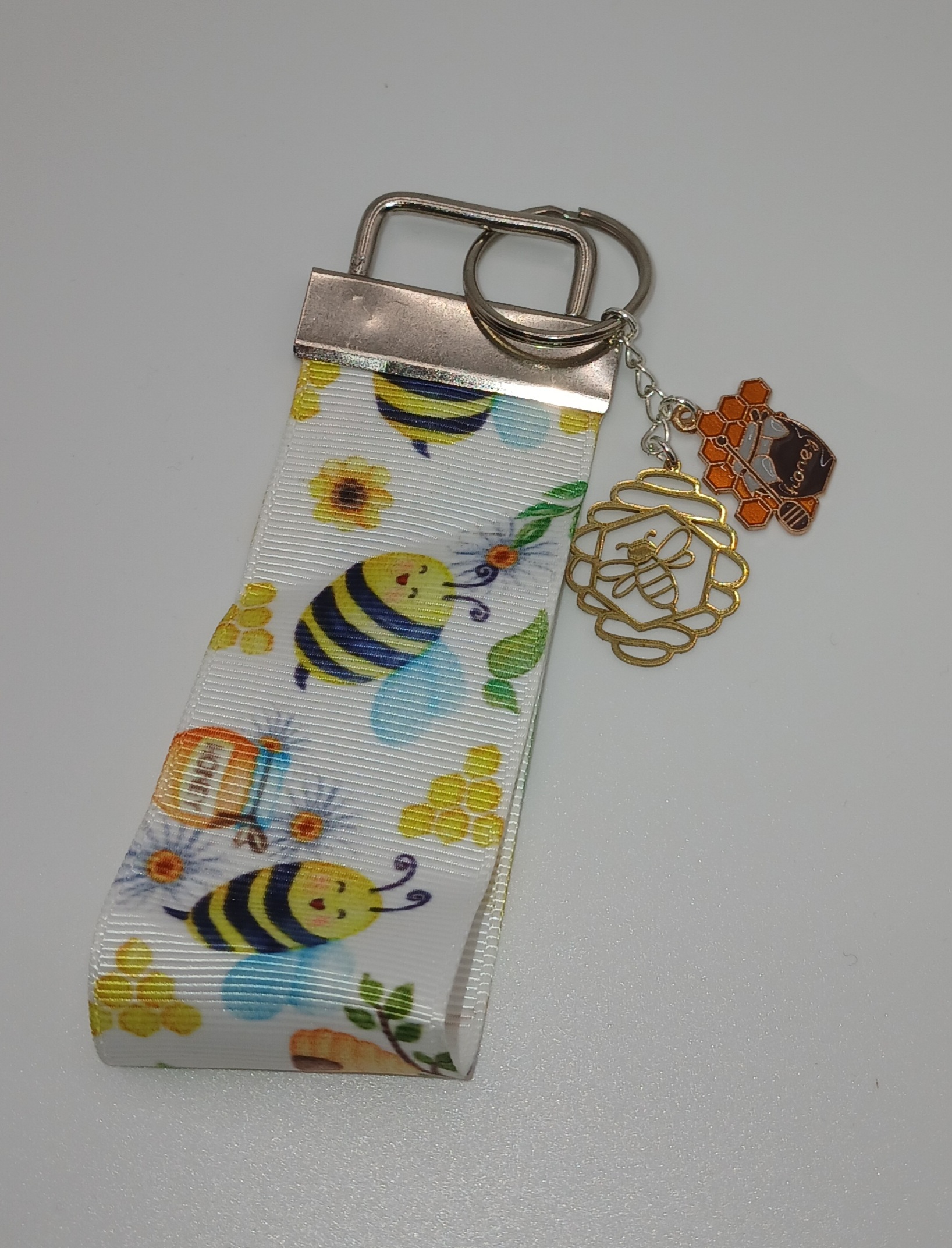 Hive & Honey Pot Bee Bag Charm