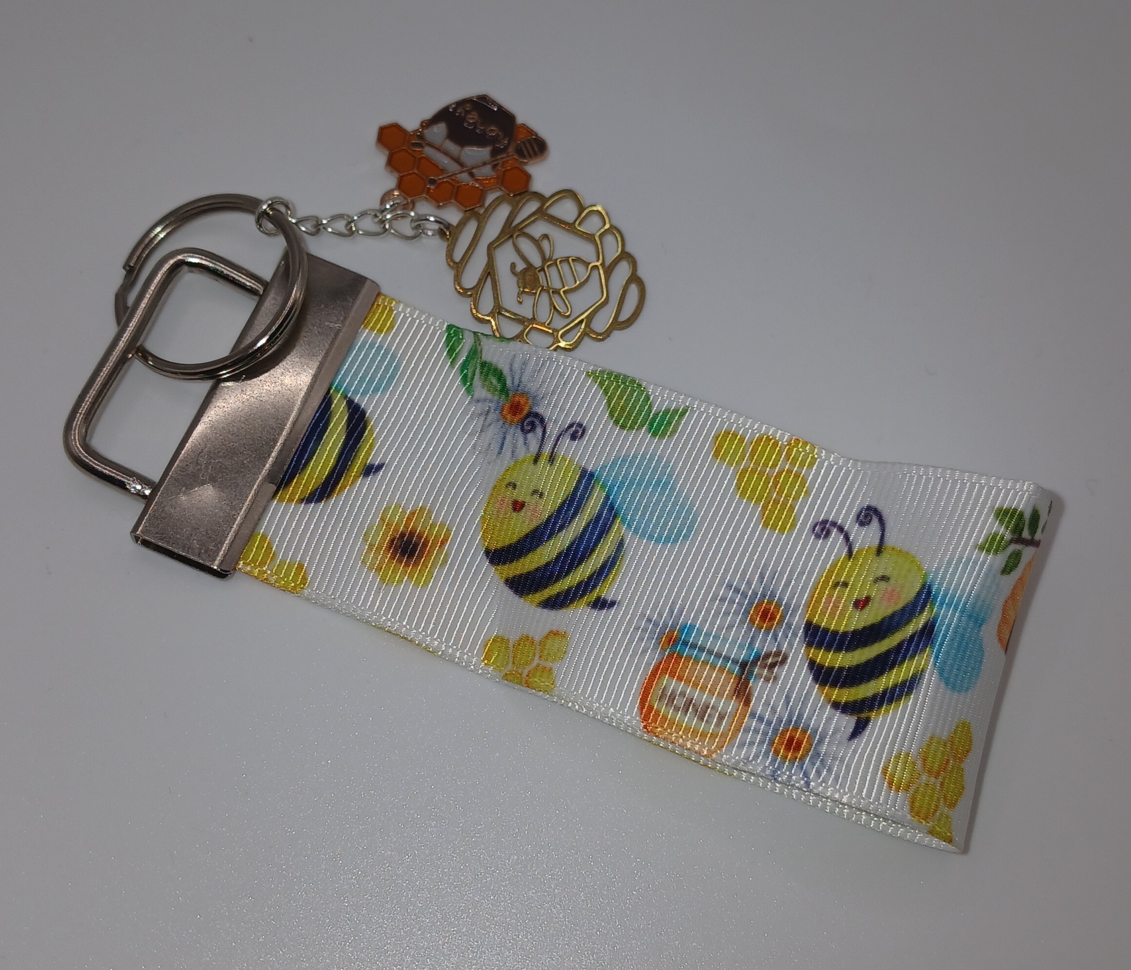 Hive & Honey Pot Bee Bag Charm