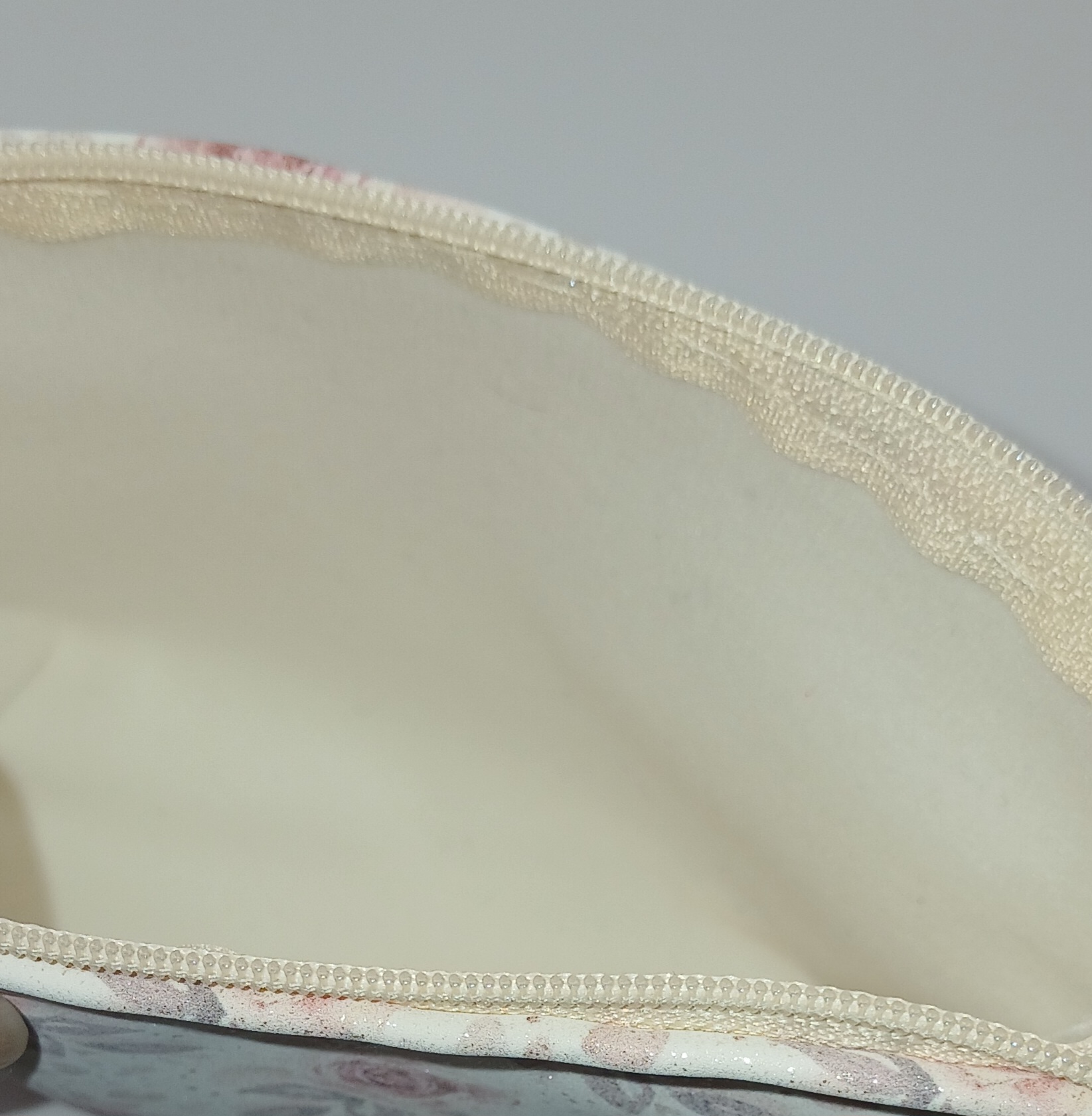 Pink Rose Cosmetic Bag