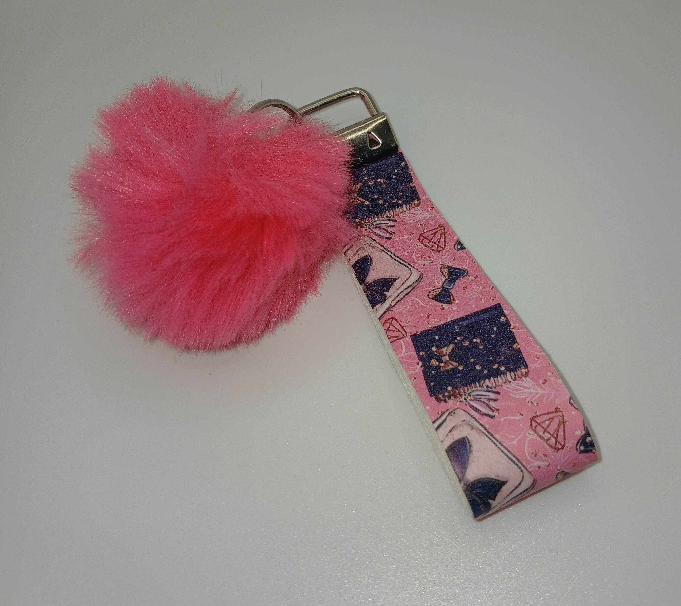 Pink Accessory Bag Charm