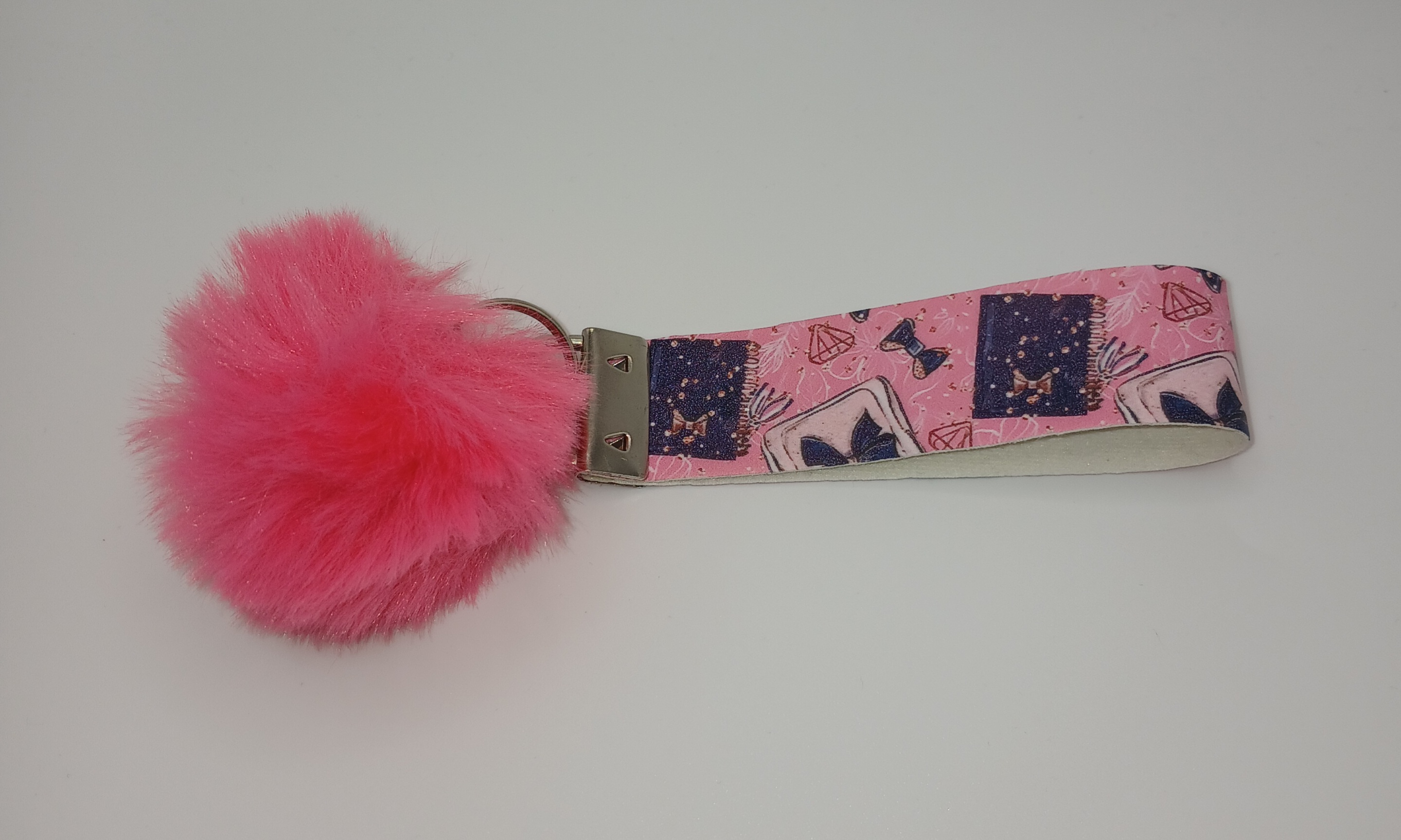 Pink Accessory Bag Charm