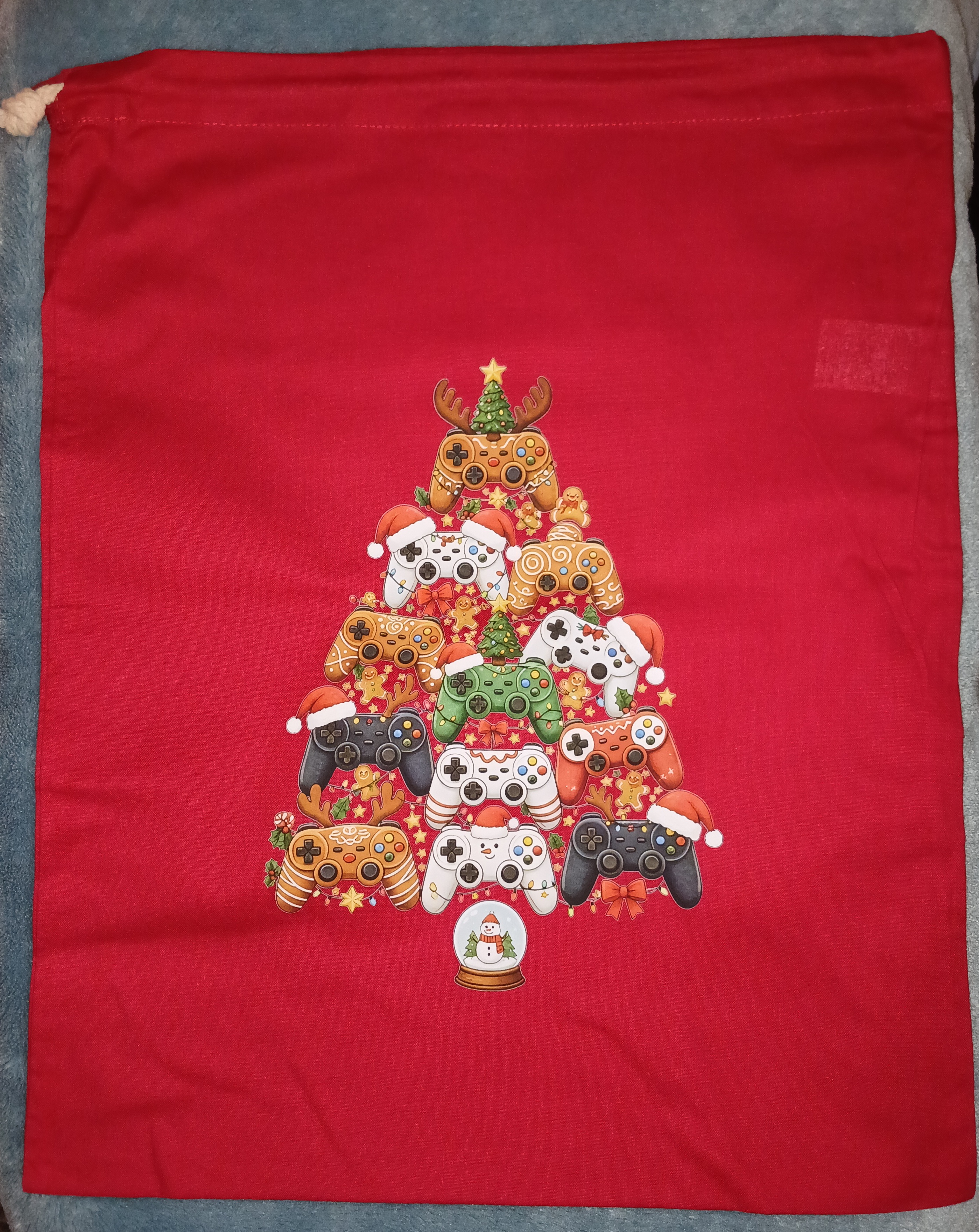 Gaming Tree Christmas Sack